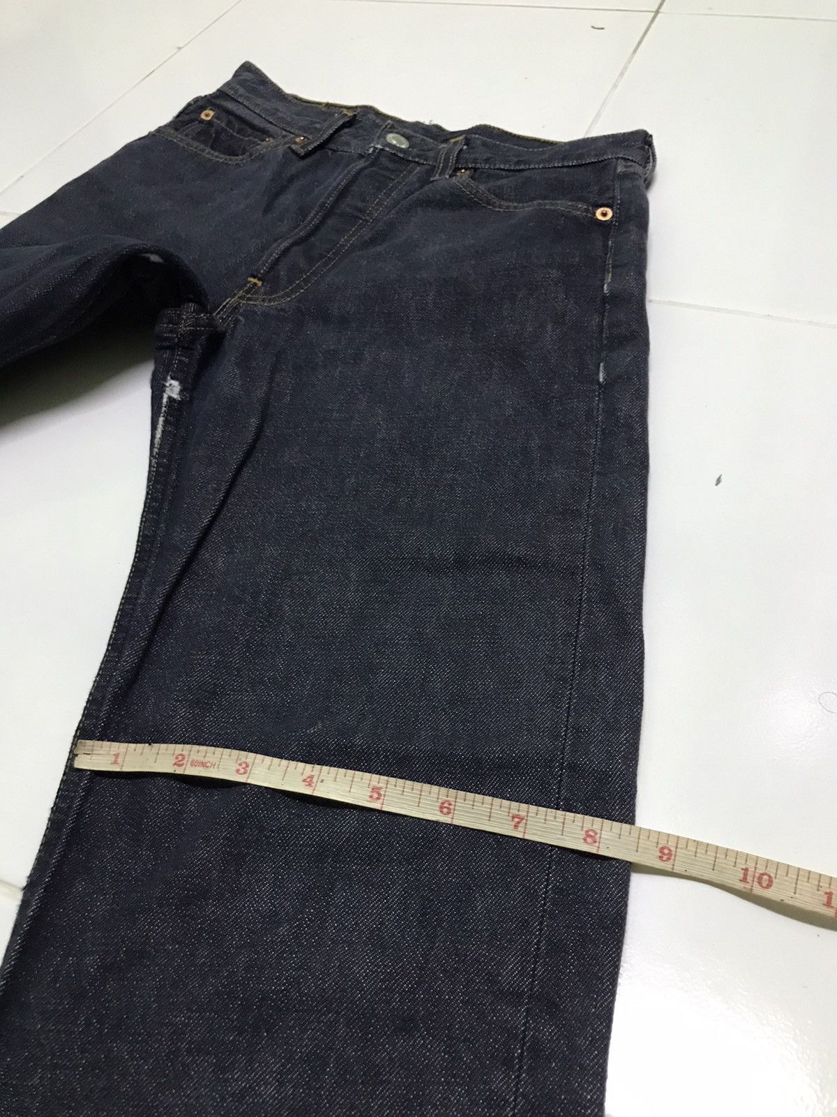 Levi's 26x27 Levi’s 501 blue black denim jeans Size US 26 / EU 42 - 11 Thumbnail