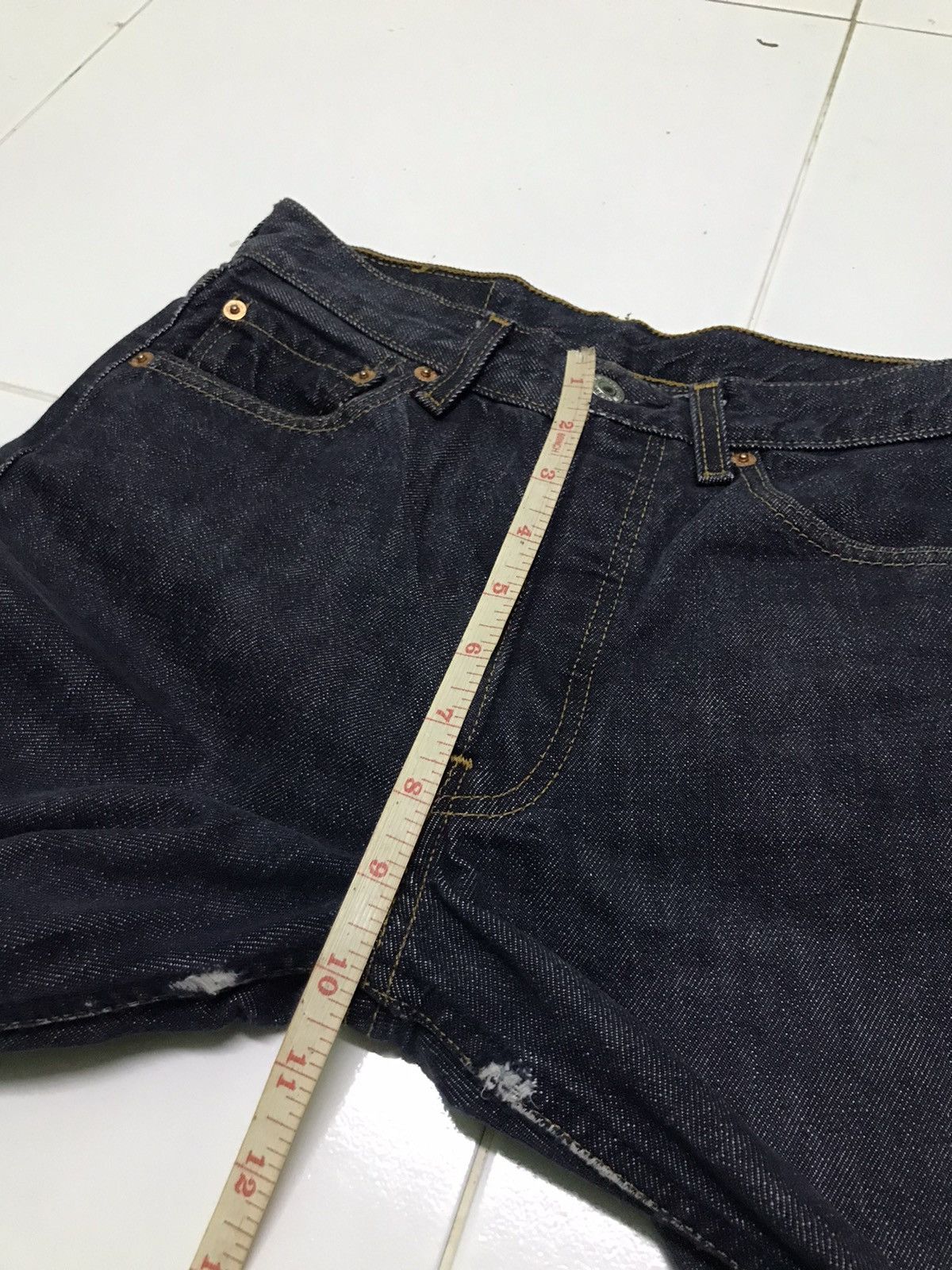 Levi's 26x27 Levi’s 501 blue black denim jeans Size US 26 / EU 42 - 13 Thumbnail