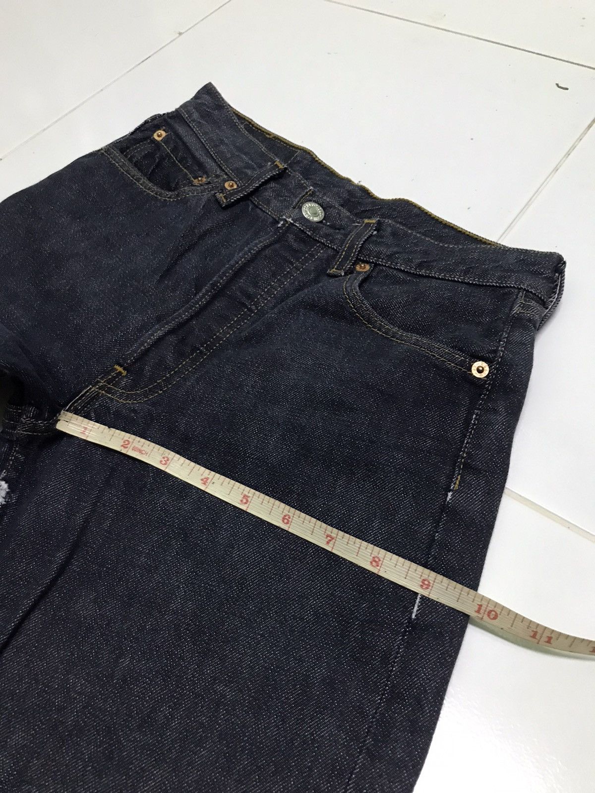Levi's 26x27 Levi’s 501 blue black denim jeans Size US 26 / EU 42 - 12 Thumbnail