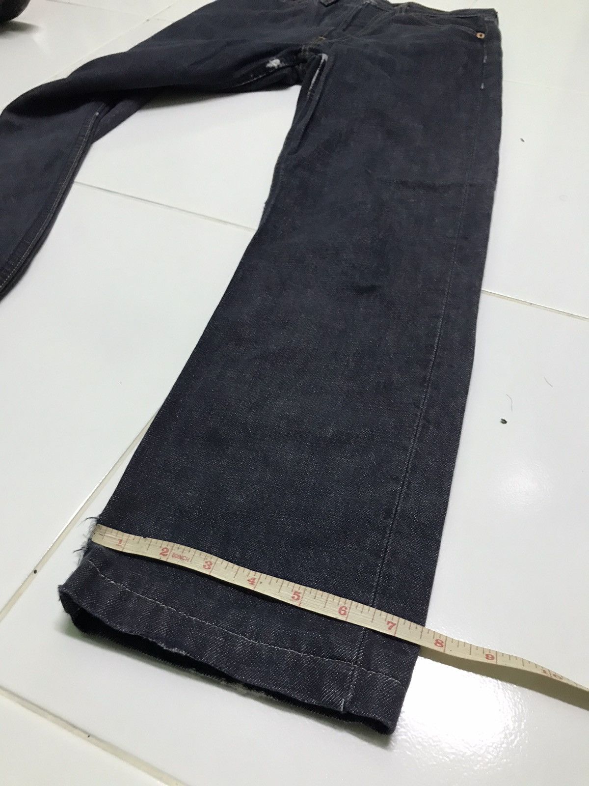 Levi's 26x27 Levi’s 501 blue black denim jeans Size US 26 / EU 42 - 9 Thumbnail