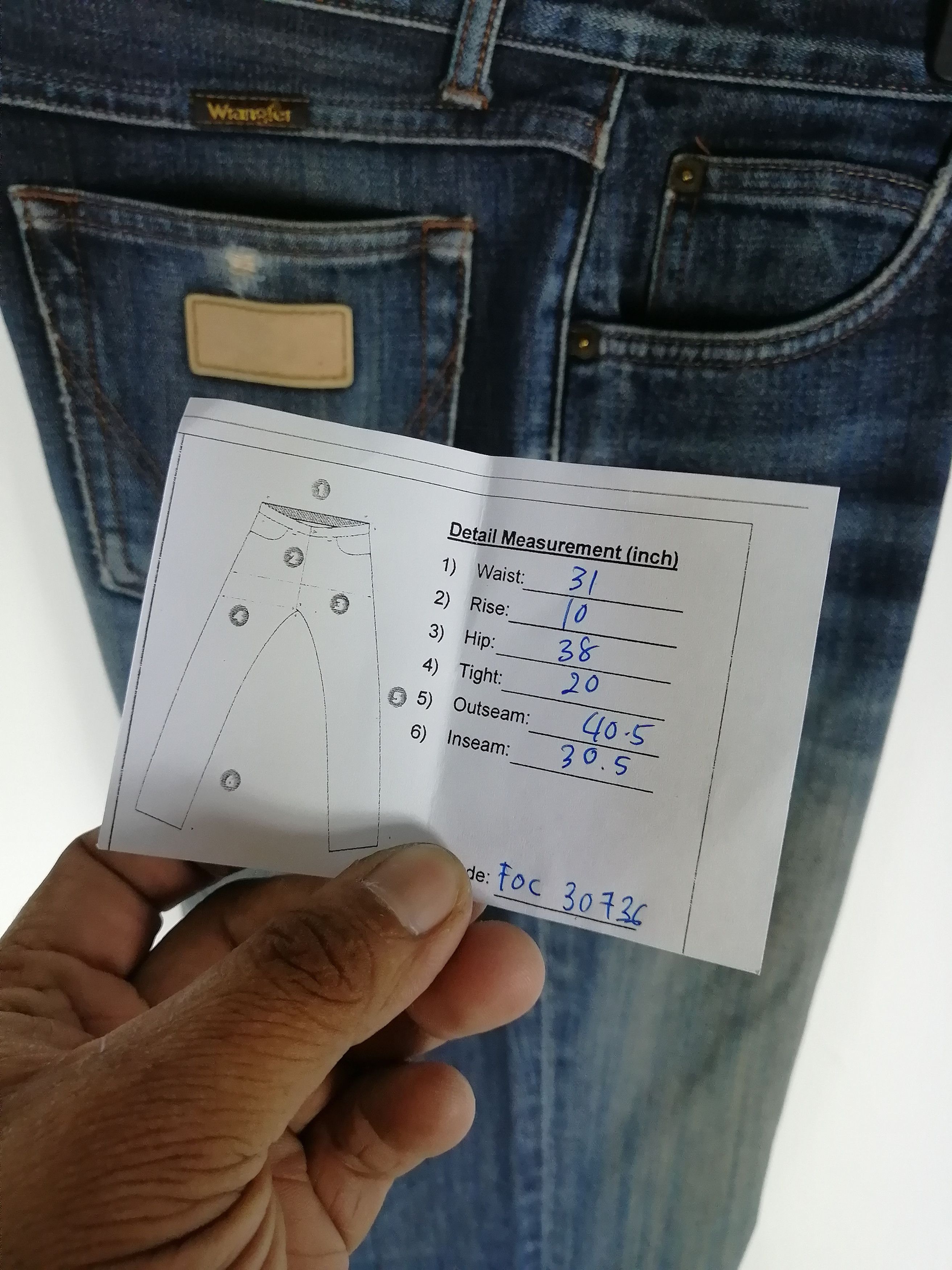Wrangler Vintage Wrangler Jeans Flare Denim Pants Bootcut Jeans Size 30" / US 8 / IT 44 - 9 Thumbnail