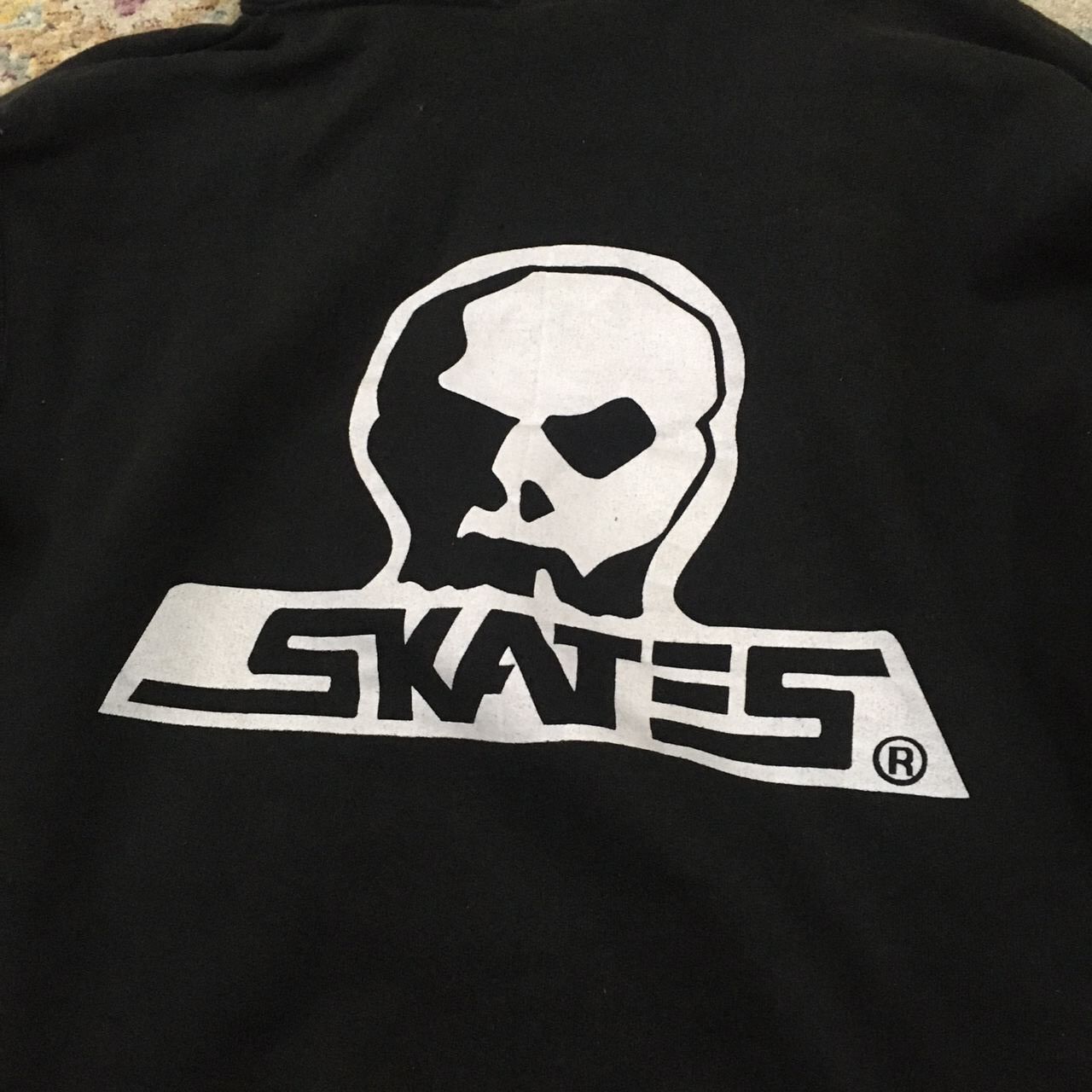 Vintage Vintage Skull Skates Big Logo Hoody Size US M / EU 48-50 / 2 - 7 Thumbnail