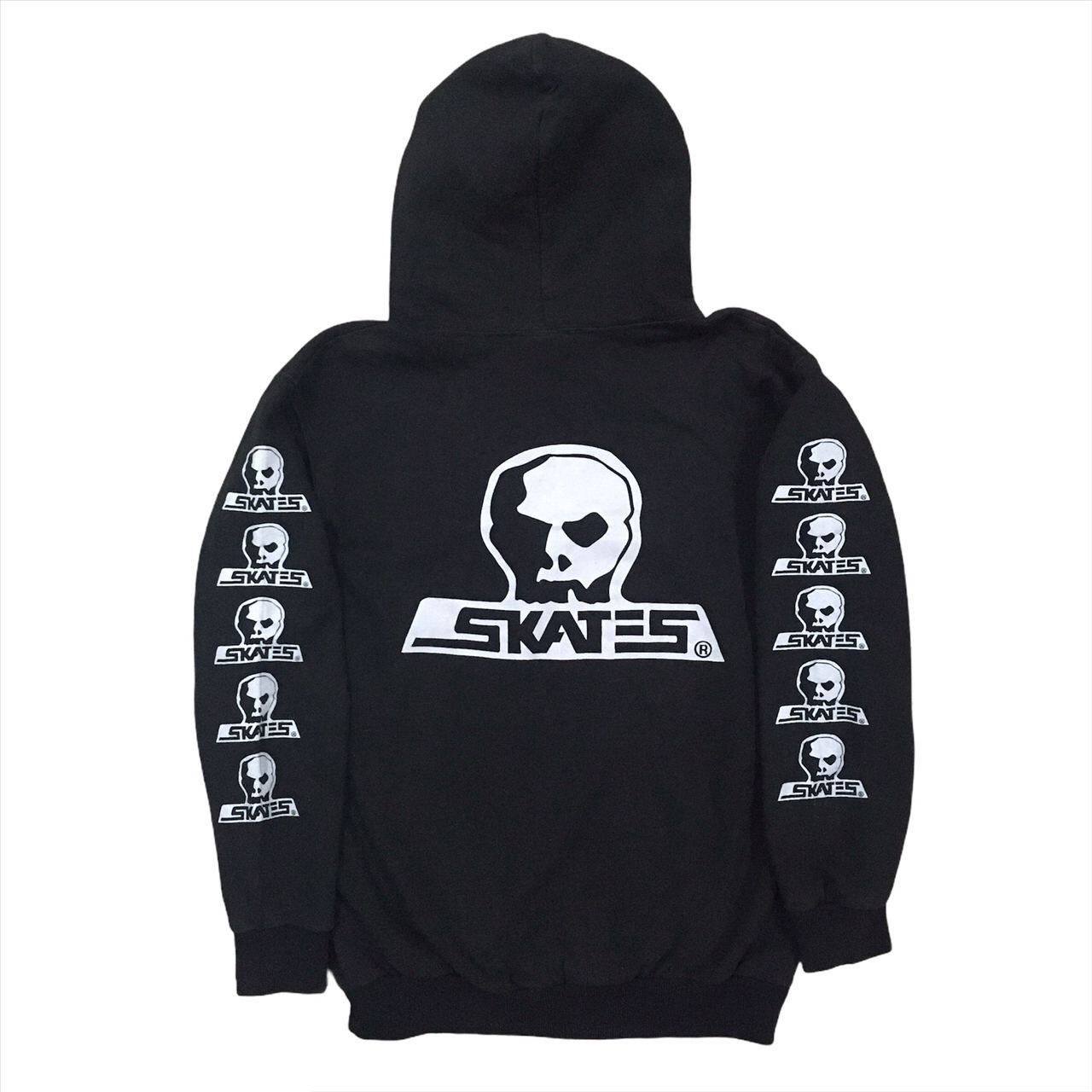 Vintage Vintage Skull Skates Big Logo Hoody Size US M / EU 48-50 / 2 - 1 Thumbnail