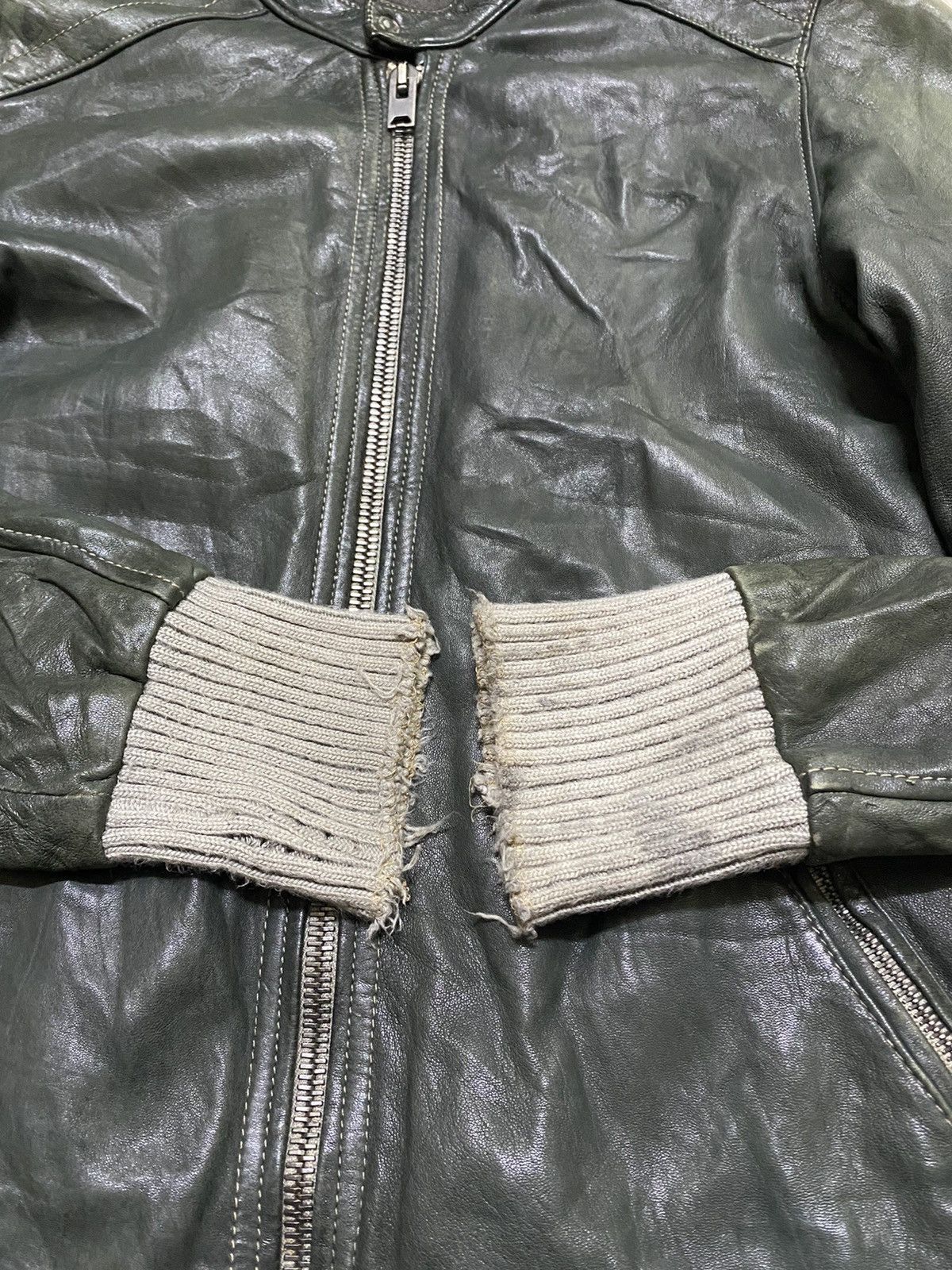 Giorgio Brato Giorgio Brato Leather Biker Jacket Size US S / EU 44-46 / 1 - 4 Thumbnail