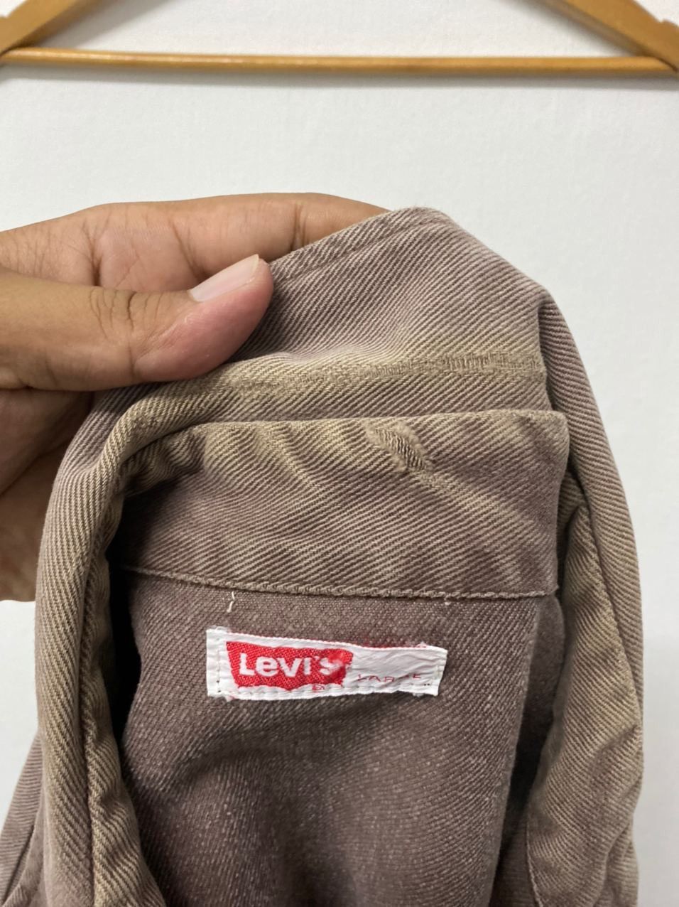 Levi's true Vintage Levis White Tab Shirt Button Ups Size US L / EU 52-54 / 3 - 7 Thumbnail