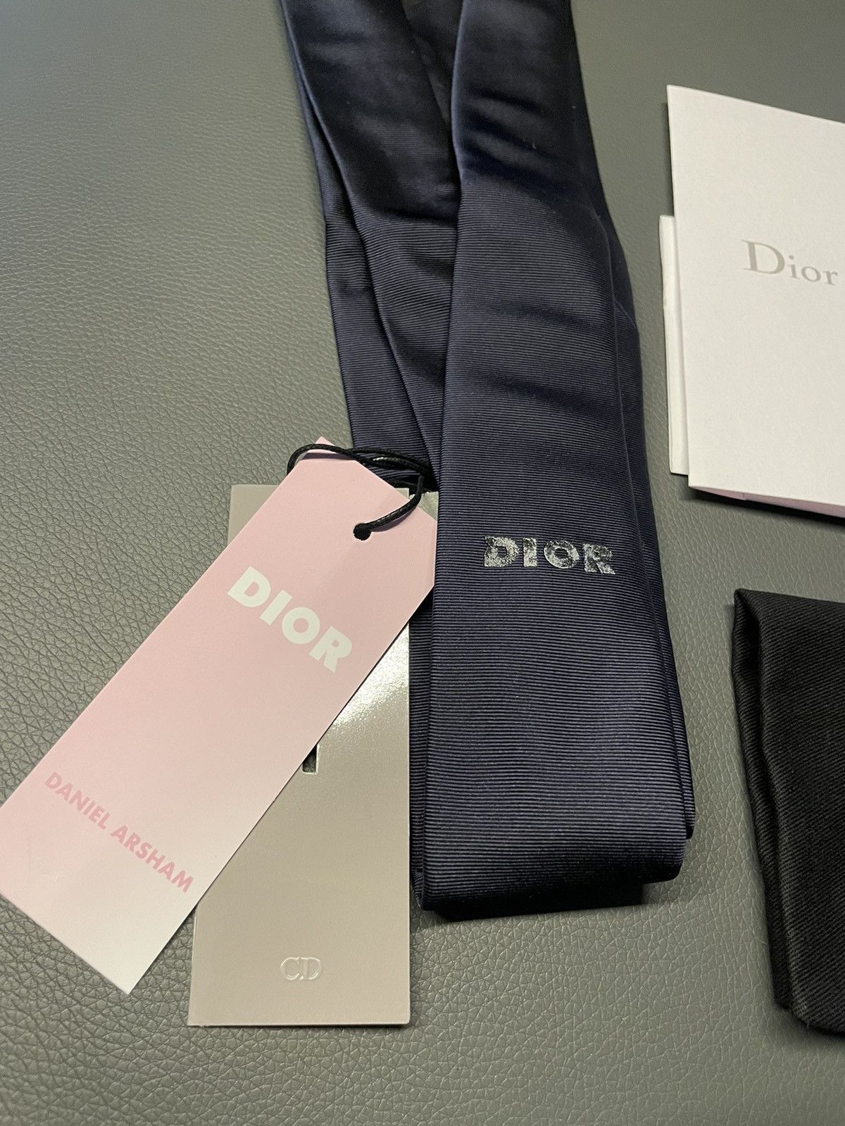 Daniel Arsham × Dior NEWRare Extremely Limited Dior x Daniel Arsham Tie 100% Silk Size ONE SIZE - 9 Thumbnail