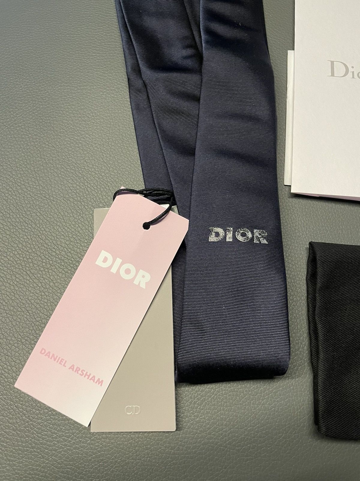 Daniel Arsham × Dior NEWRare Extremely Limited Dior x Daniel Arsham Tie 100% Silk Size ONE SIZE - 8 Thumbnail
