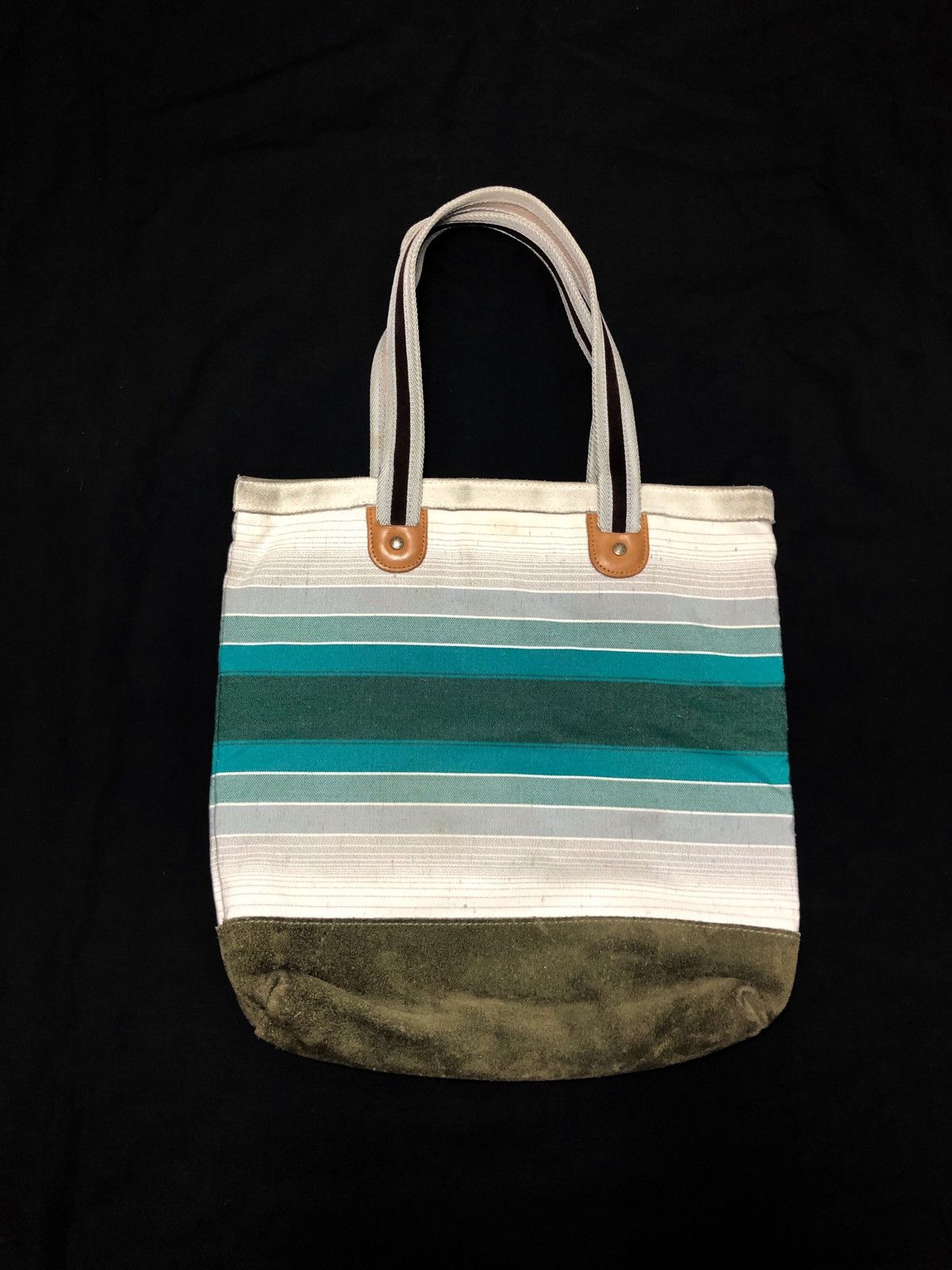 Porter Masterpiece 🇯🇵 Mix Canvas Leather Tote Bag Porter Size ONE SIZE - 2 Thumbnail