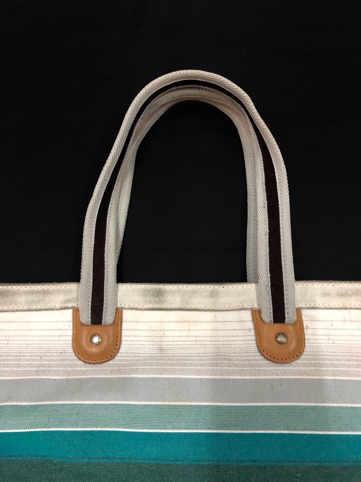 Porter Masterpiece 🇯🇵 Mix Canvas Leather Tote Bag Porter Size ONE SIZE - 3 Thumbnail