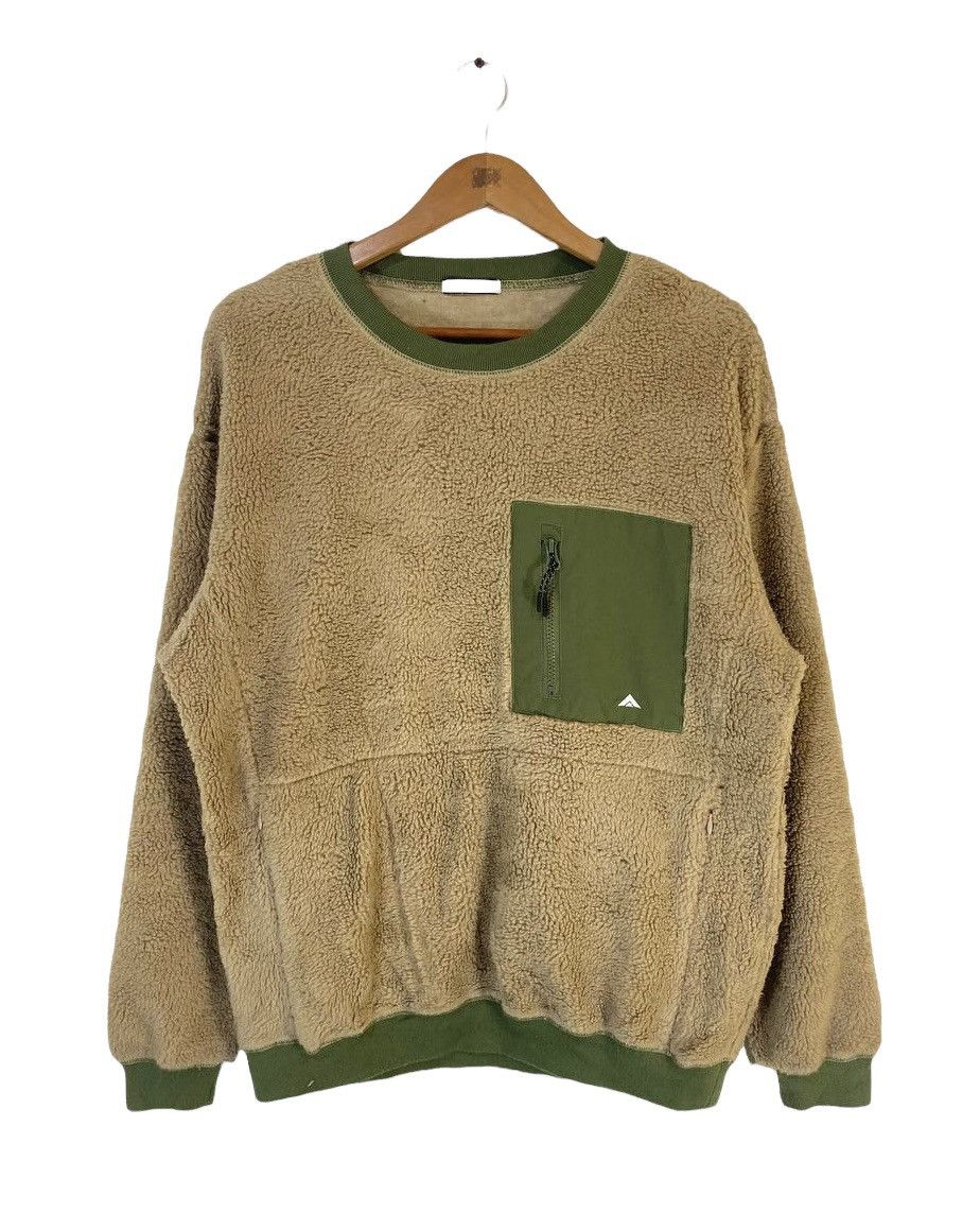 Japanese Brand Bay Flow Japanese Brands Fleece Sweater Very Nice Design Size US L / EU 52-54 / 3 - 1 Thumbnail