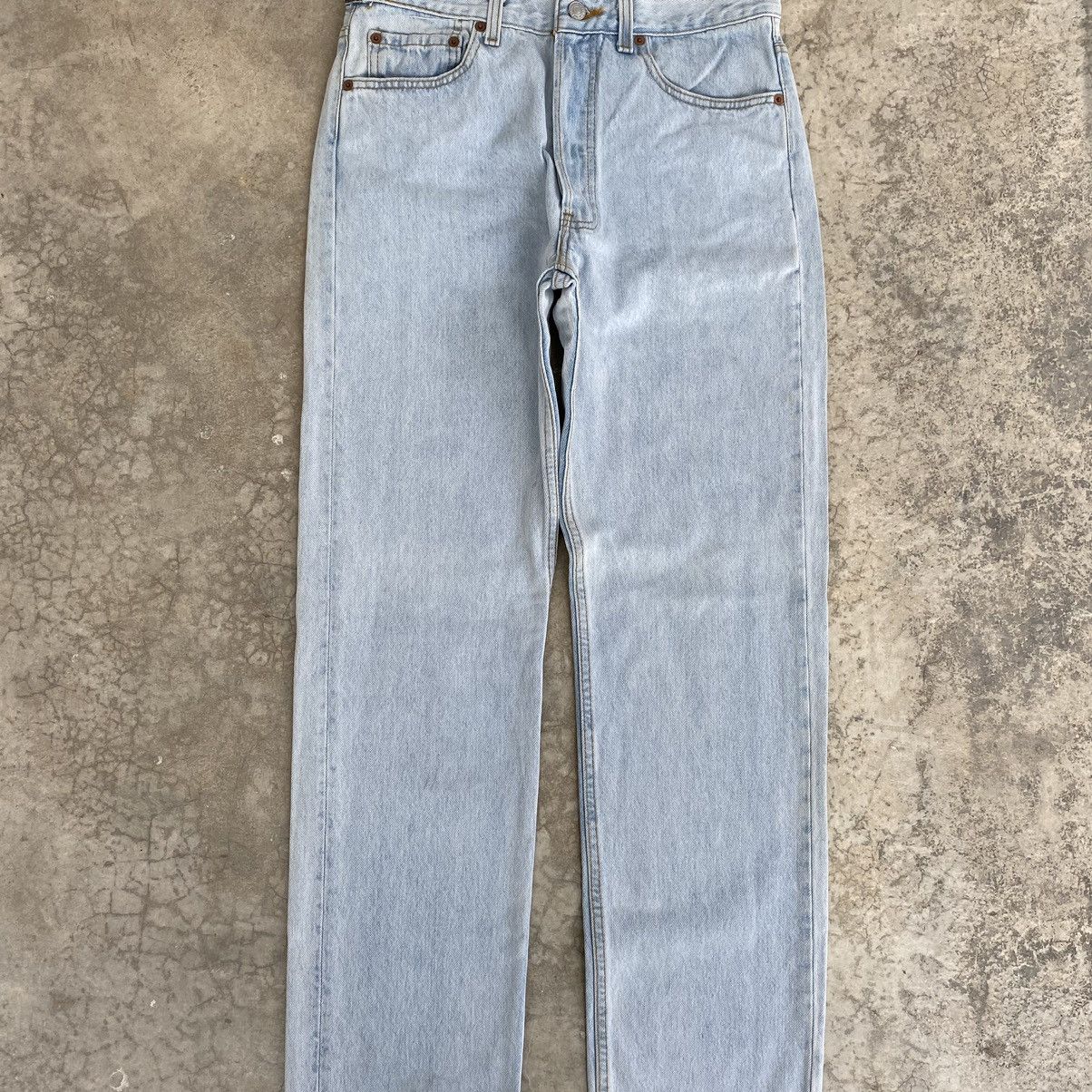 Levi's Vintage 1995 Levis 501 Light Blue Denim Jeans Size US 31 - 2 Thumbnail