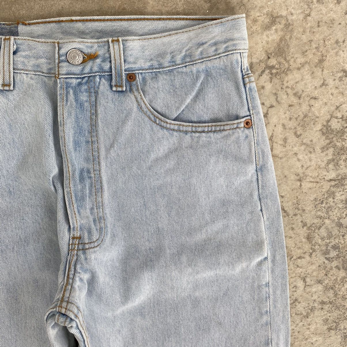 Levi's Vintage 1995 Levis 501 Light Blue Denim Jeans Size US 31 - 8 Thumbnail