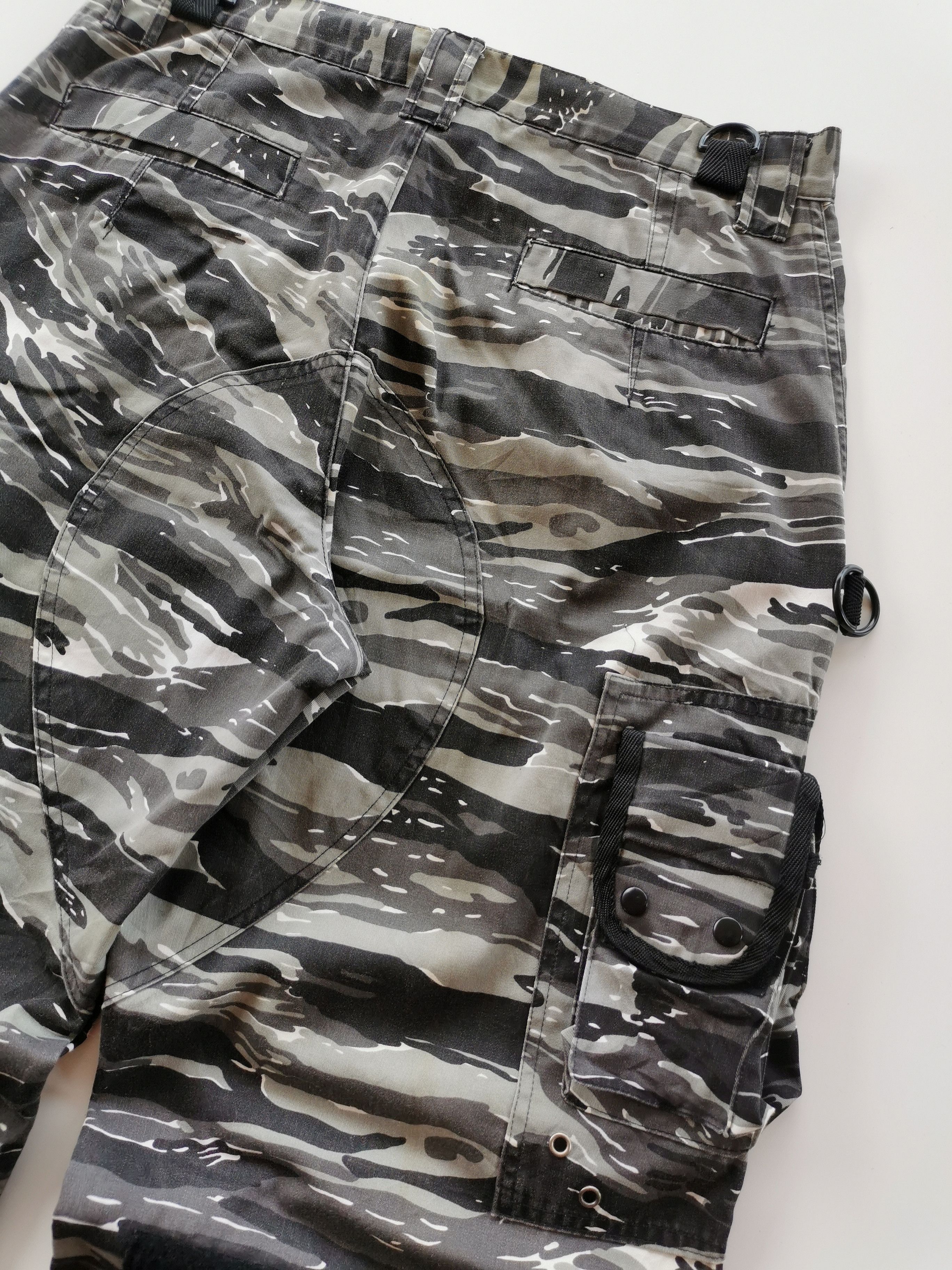 Army Of Me Stylus Tiger Stripe Camo Cargo Pants Size US 32 / EU 48 - 8 Thumbnail