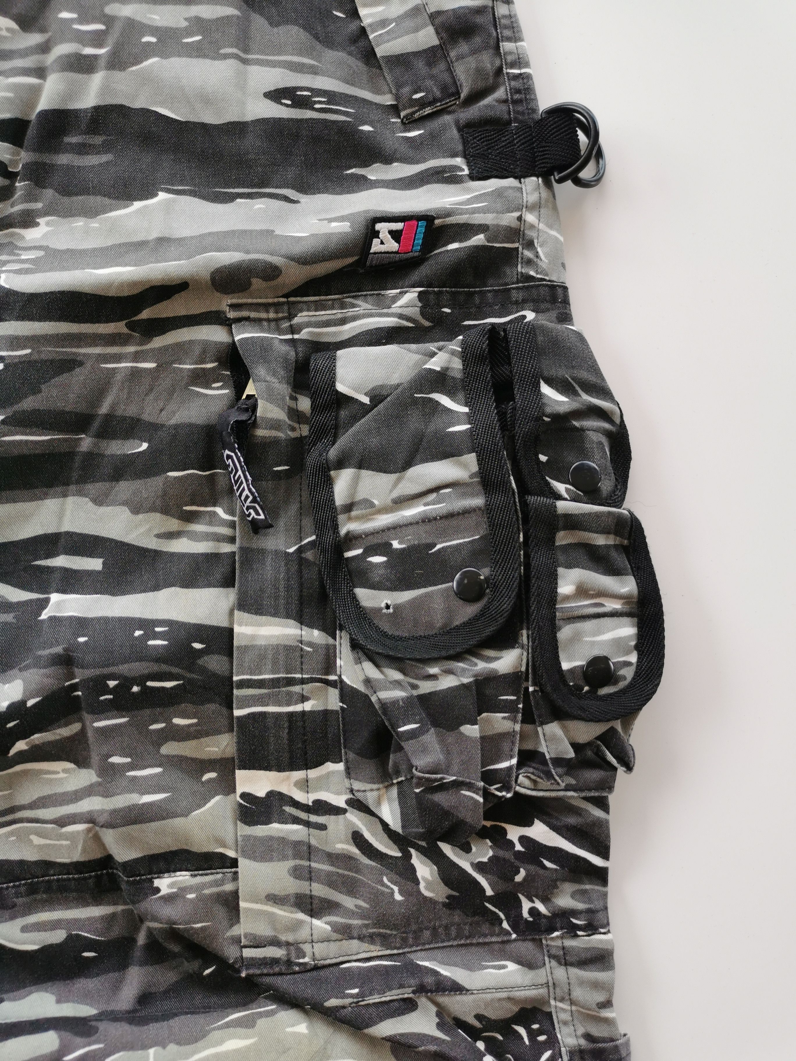 Army Of Me Stylus Tiger Stripe Camo Cargo Pants Size US 32 / EU 48 - 6 Thumbnail
