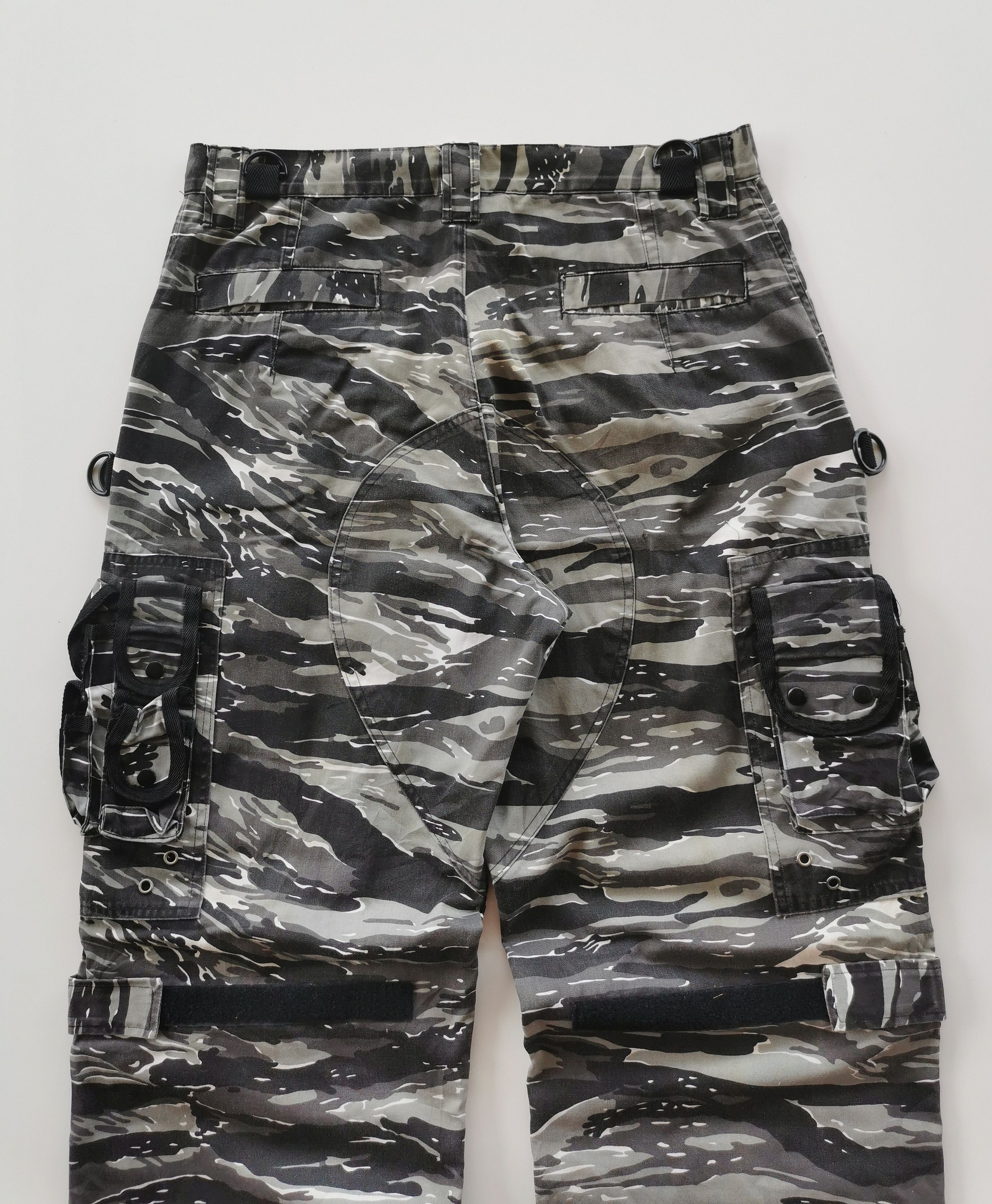 Army Of Me Stylus Tiger Stripe Camo Cargo Pants Size US 32 / EU 48 - 7 Thumbnail