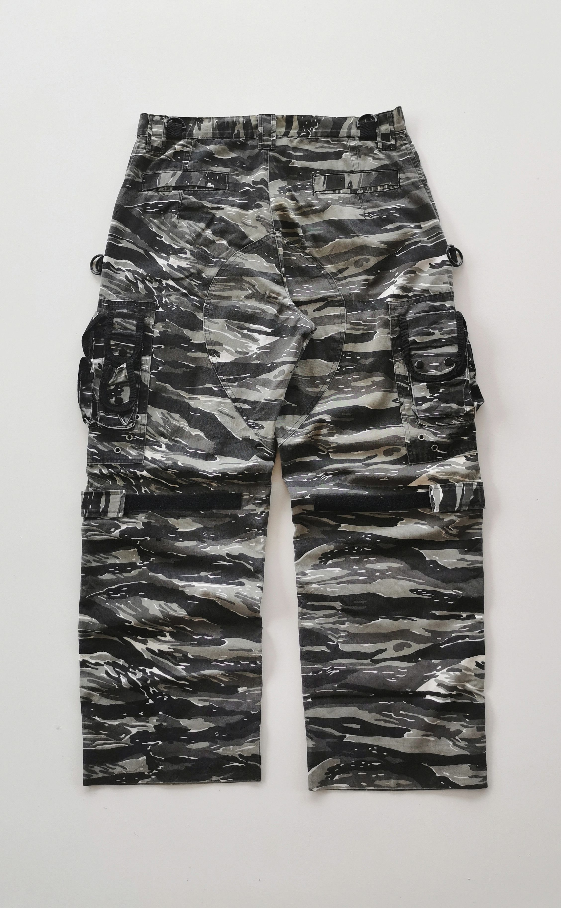 Army Of Me Stylus Tiger Stripe Camo Cargo Pants Size US 32 / EU 48 - 9 Thumbnail