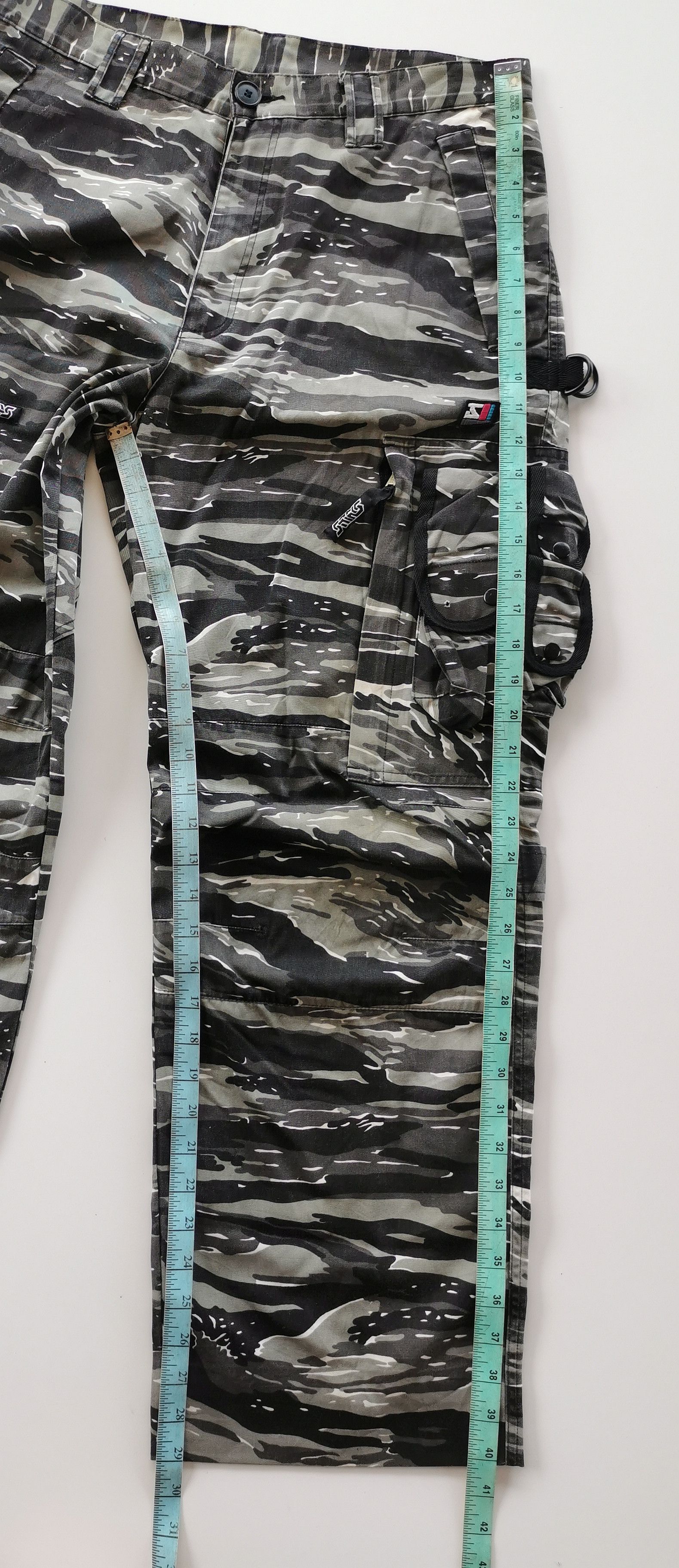 Army Of Me Stylus Tiger Stripe Camo Cargo Pants Size US 32 / EU 48 - 12 Thumbnail