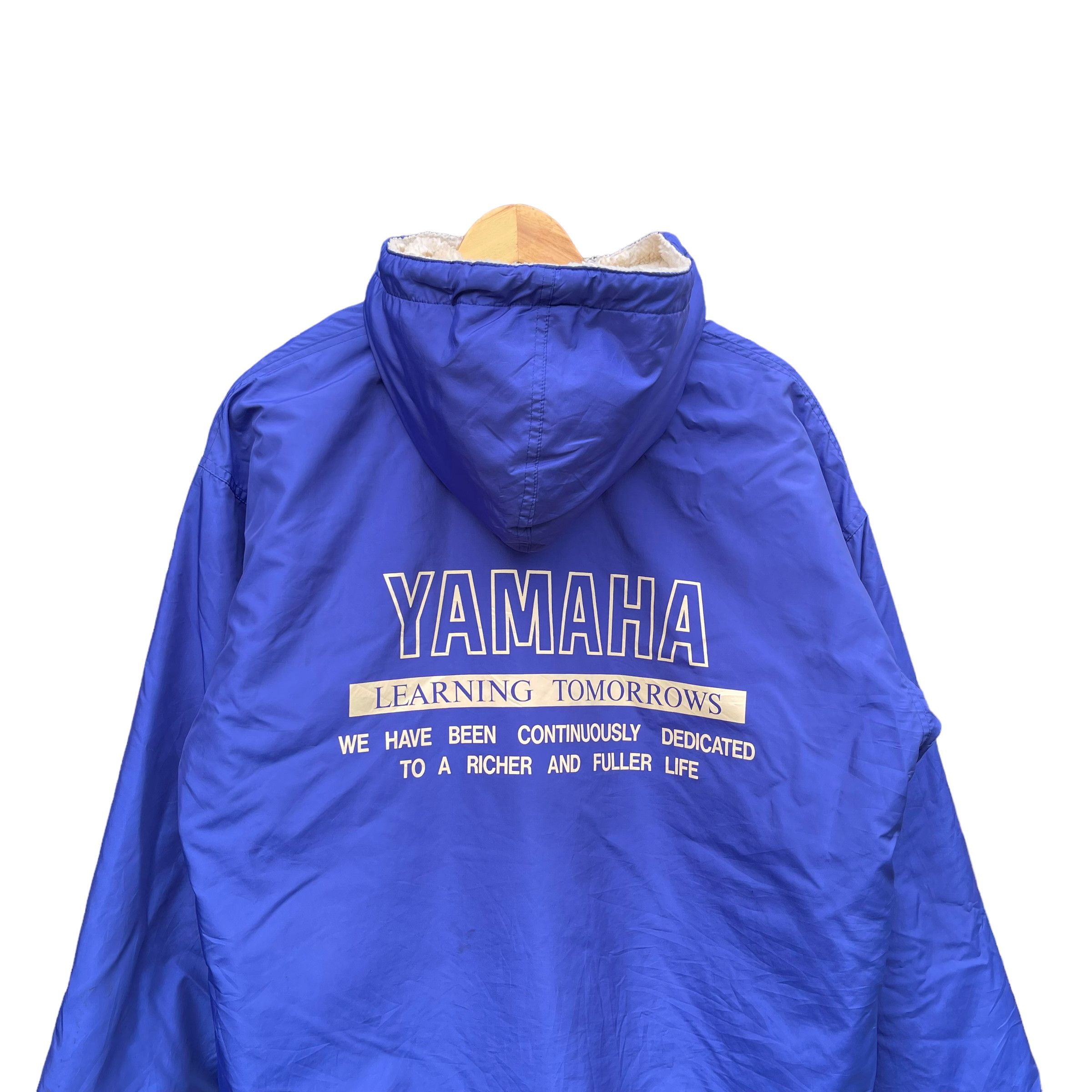 Sports Specialties × Vintage × Yamaha 1990s Yamaha Motorsport Shearling Fleece Sherpa Jacket Size US L / EU 52-54 / 3 - 2 Thumbnail