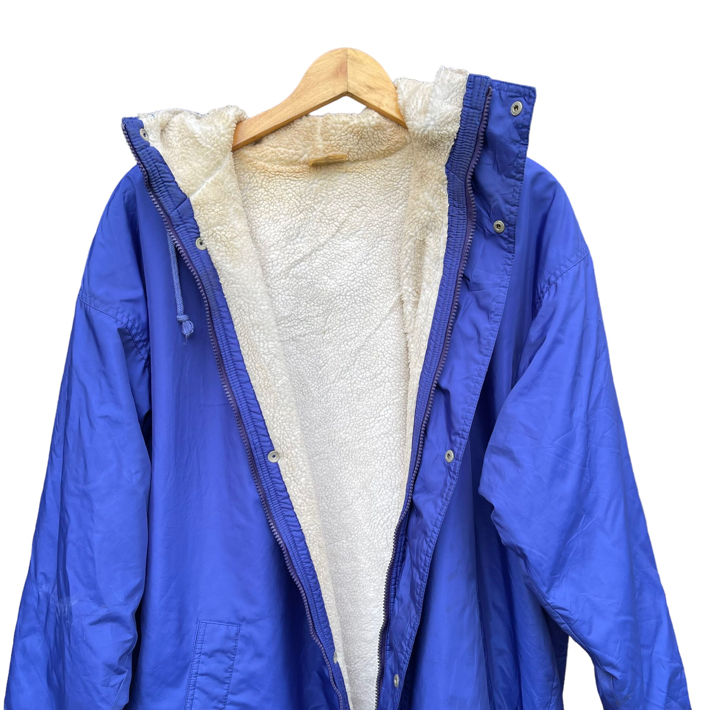 Sports Specialties × Vintage × Yamaha 1990s Yamaha Motorsport Shearling Fleece Sherpa Jacket Size US L / EU 52-54 / 3 - 6 Thumbnail