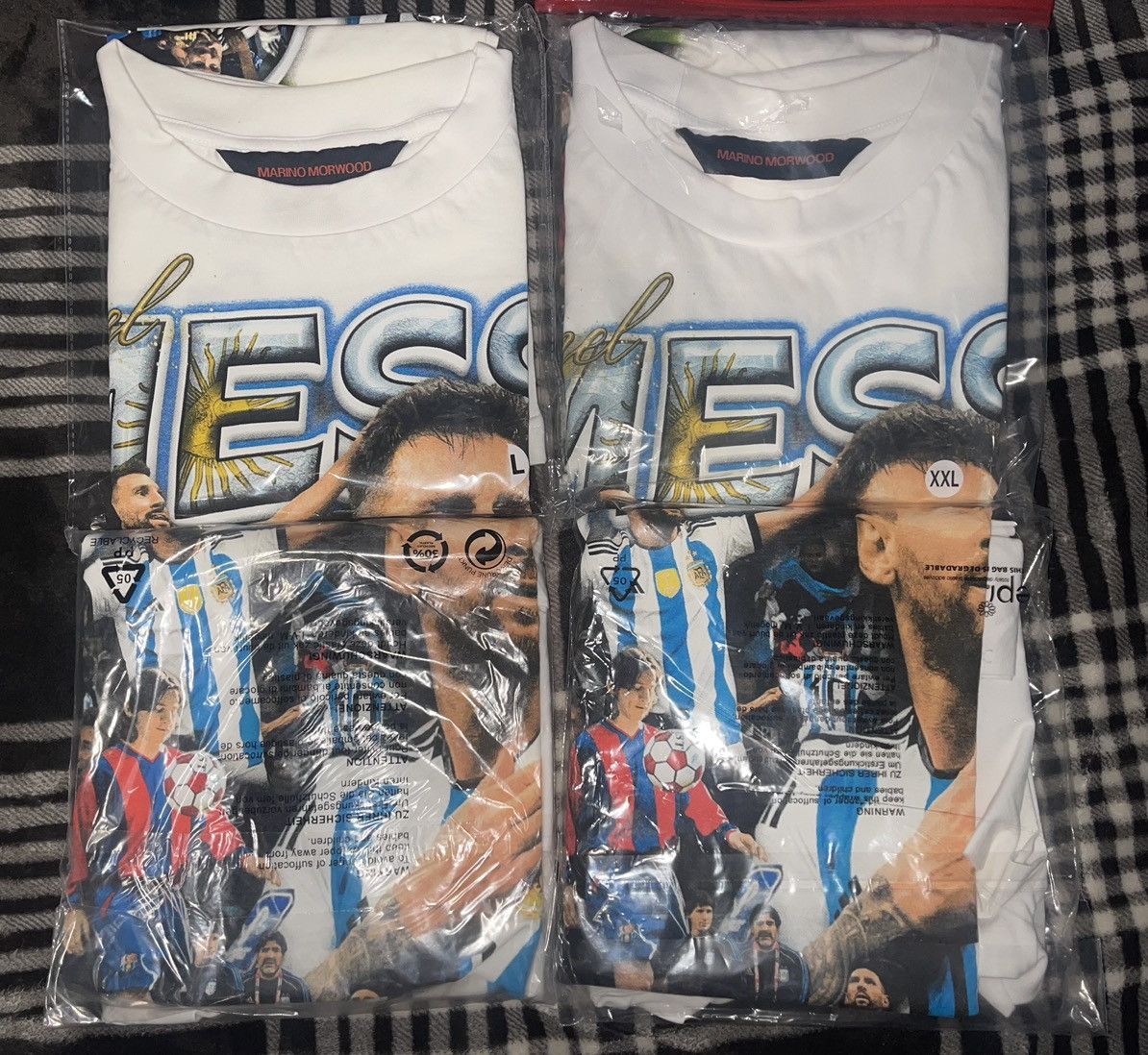 Marino Morwood LAST DROP EVER EVER Marino Morwood Lionel Messi T-Shirt Size US XL / EU 56 / 4 - 7 Thumbnail