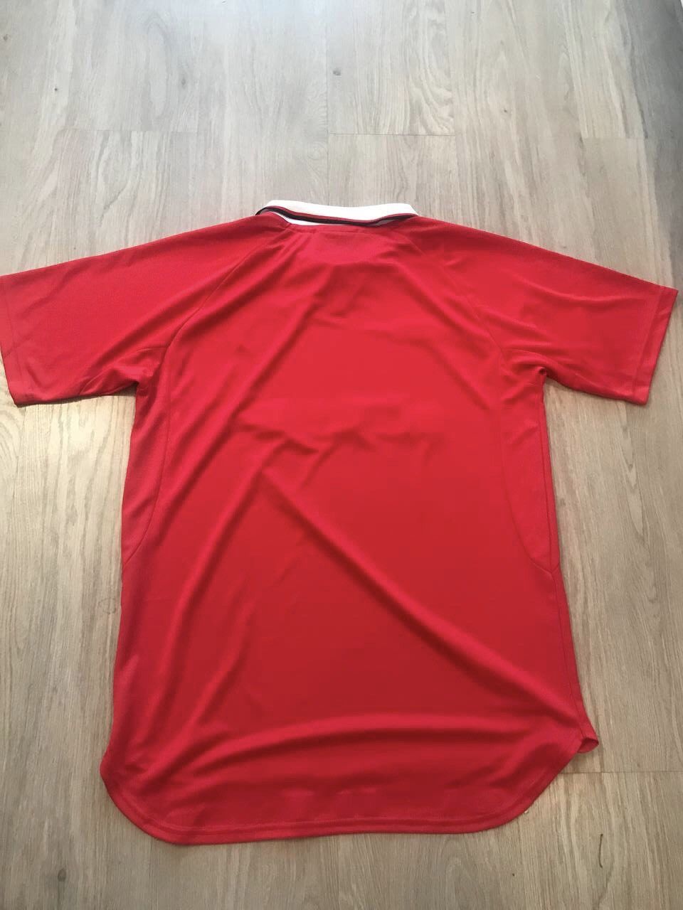 Vintage Manchester United Vtg Ryan Giggs Garry Neville Signed Jersey Size US L / EU 52-54 / 3 - 10 Thumbnail