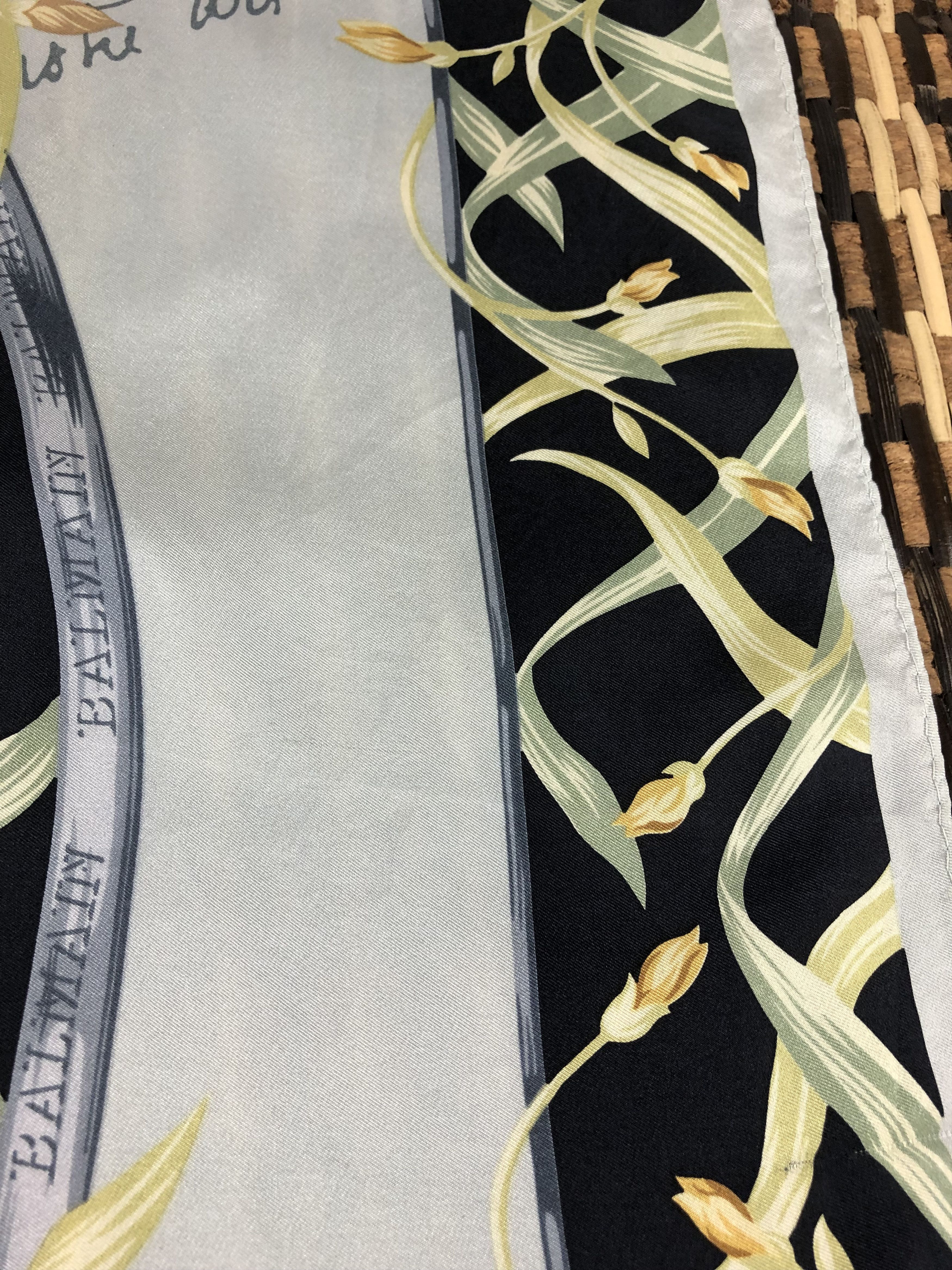 Pierre Balmain Vintage Balmain Silk Scarf Size ONE SIZE - 8 Thumbnail
