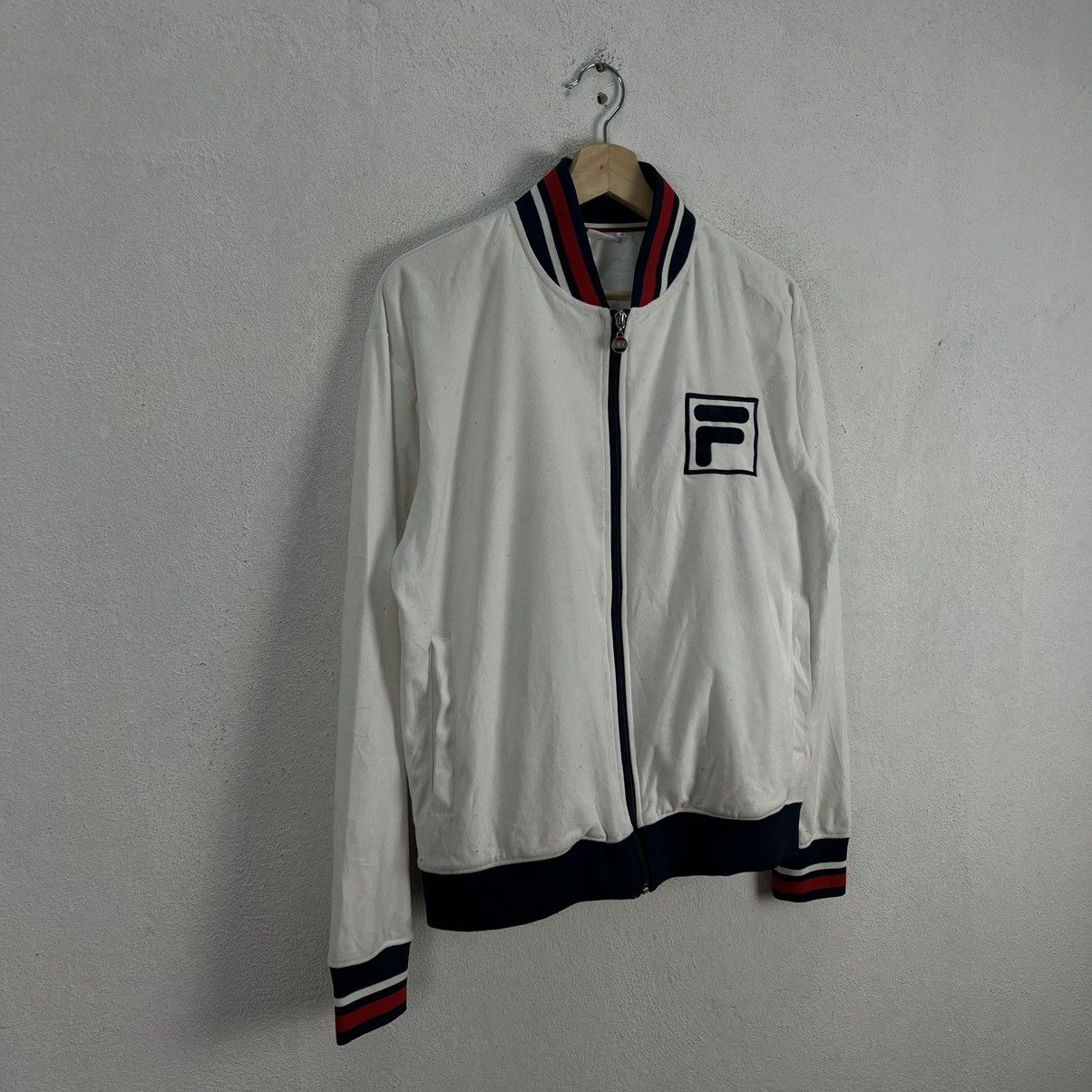 Japanese Brand VINTAGE FILA TRACK TOP JACKET BIG LOGO Size US M / EU 48-50 / 2 - 2 Thumbnail
