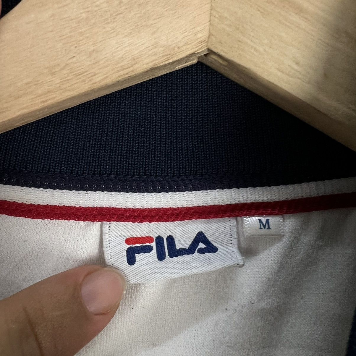 Japanese Brand VINTAGE FILA TRACK TOP JACKET BIG LOGO Size US M / EU 48-50 / 2 - 10 Thumbnail