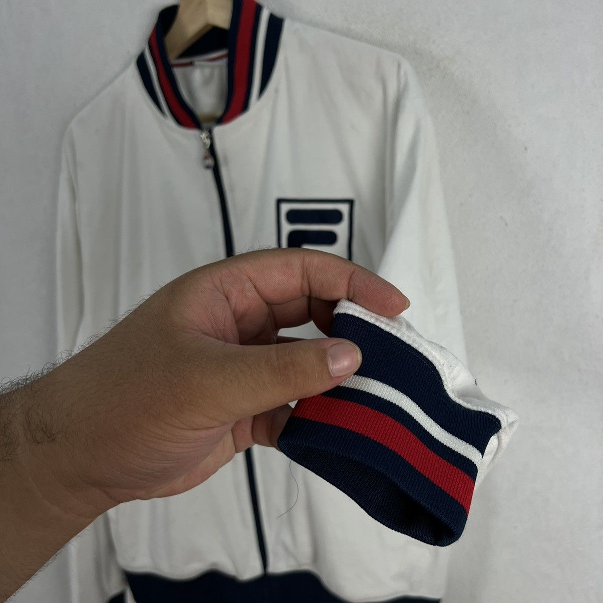 Japanese Brand VINTAGE FILA TRACK TOP JACKET BIG LOGO Size US M / EU 48-50 / 2 - 6 Thumbnail