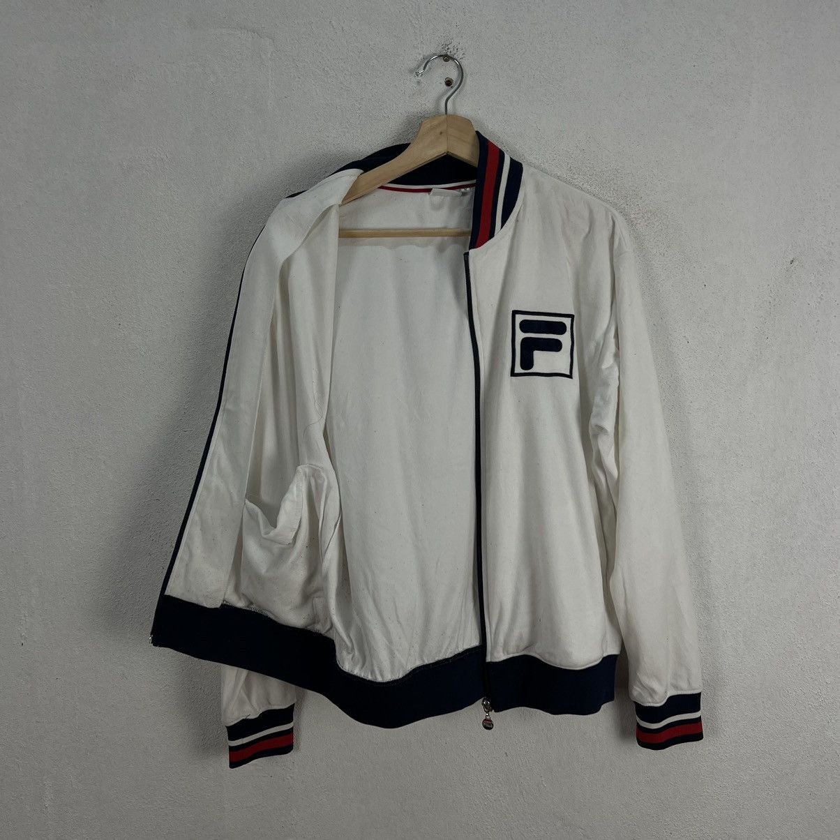 Japanese Brand VINTAGE FILA TRACK TOP JACKET BIG LOGO Size US M / EU 48-50 / 2 - 9 Thumbnail