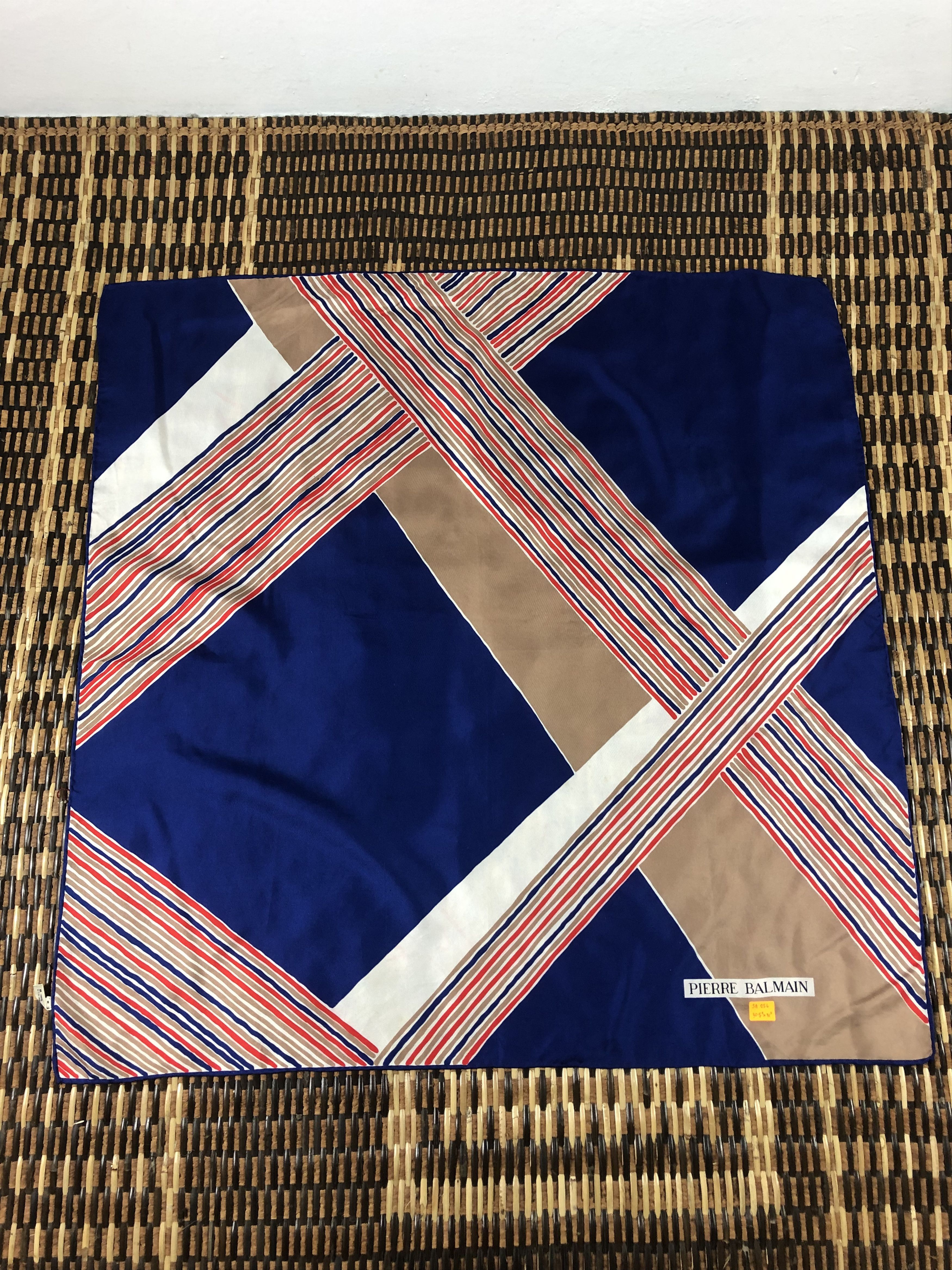 Pierre Balmain Pierre Balmain Silk Scarf Size ONE SIZE - 3 Thumbnail