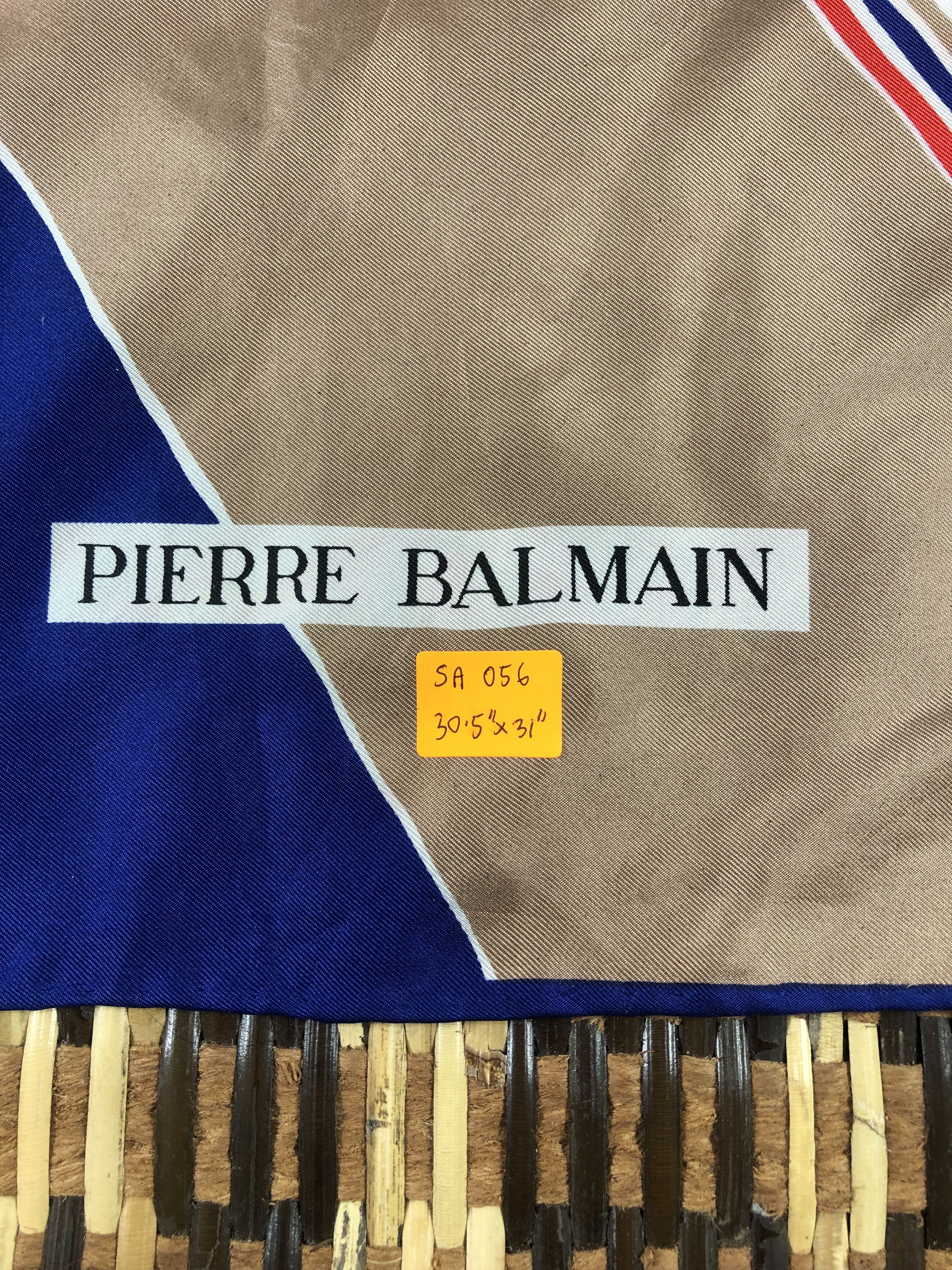 Pierre Balmain Pierre Balmain Silk Scarf Size ONE SIZE - 5 Thumbnail