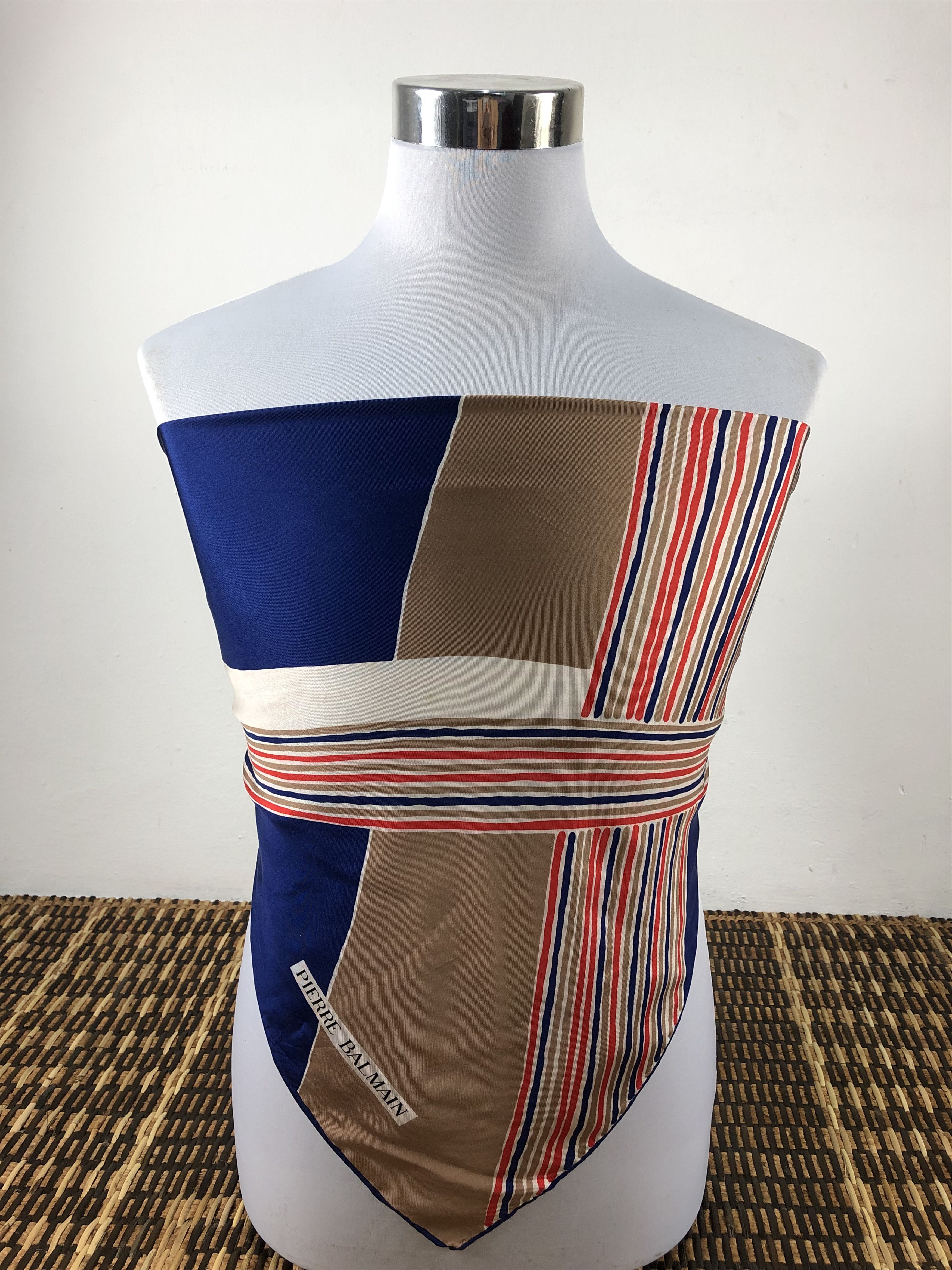Pierre Balmain Pierre Balmain Silk Scarf Size ONE SIZE - 1 Thumbnail