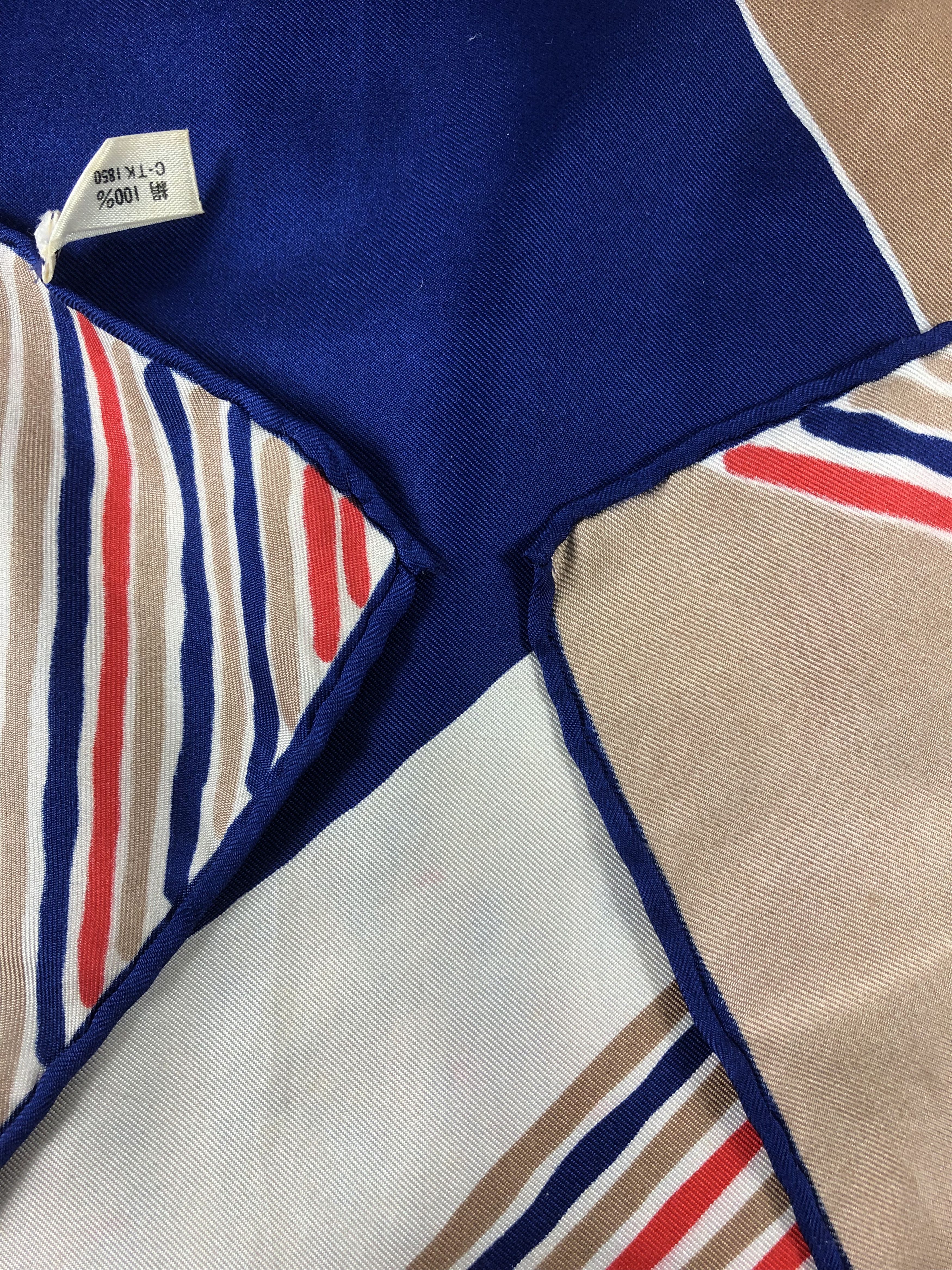 Pierre Balmain Pierre Balmain Silk Scarf Size ONE SIZE - 7 Thumbnail