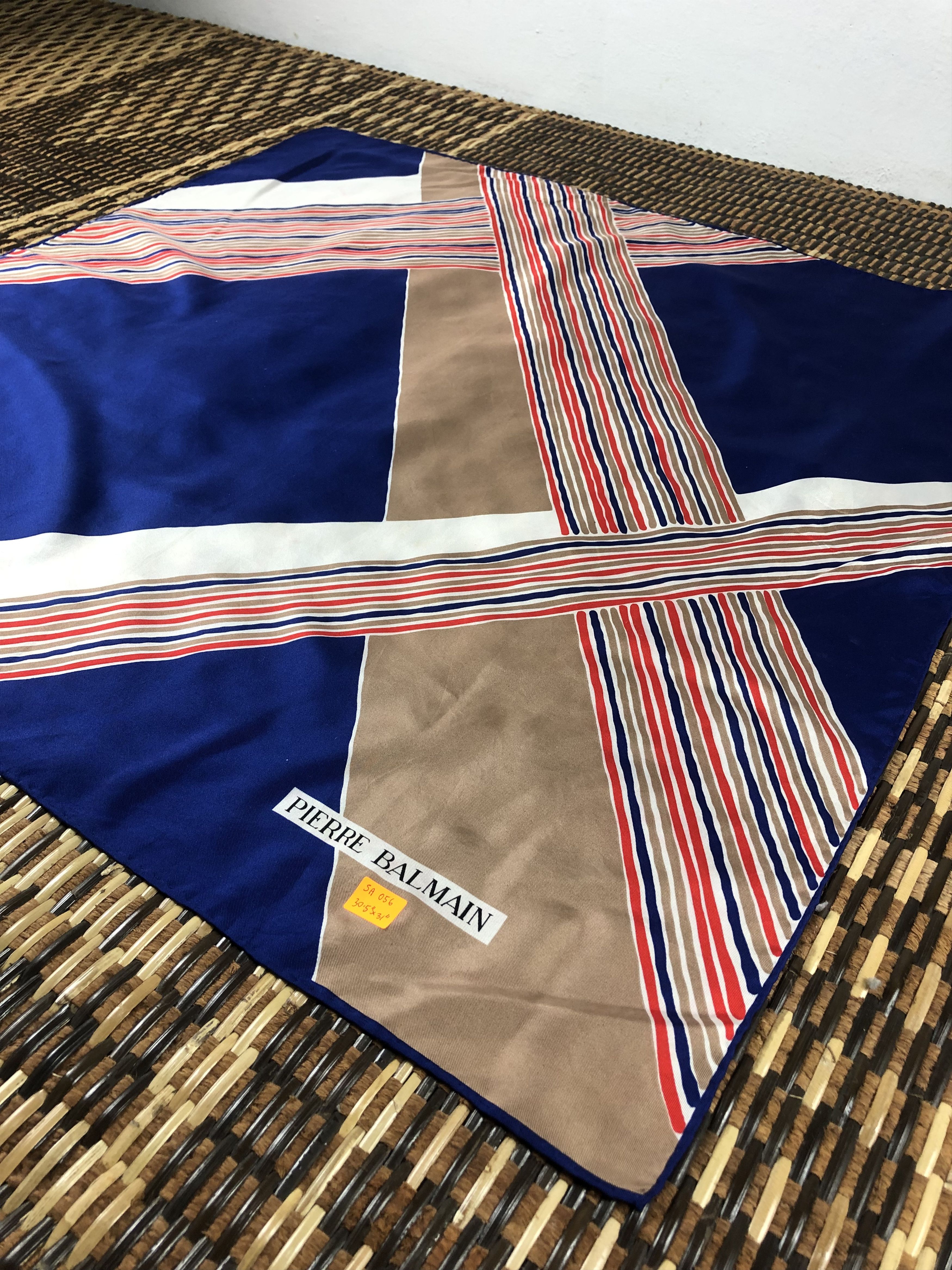 Pierre Balmain Pierre Balmain Silk Scarf Size ONE SIZE - 4 Thumbnail