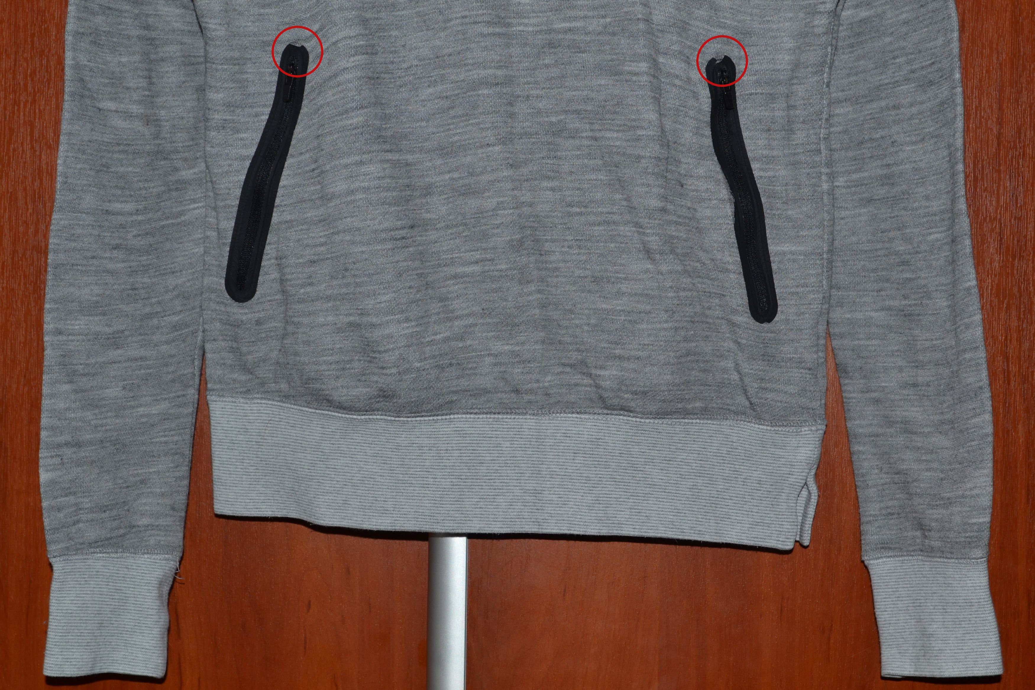 Nike NIKE Hoodie Sweater Swoosh Pockets Zip Size S Size US S / EU 44-46 / 1 - 3 Thumbnail