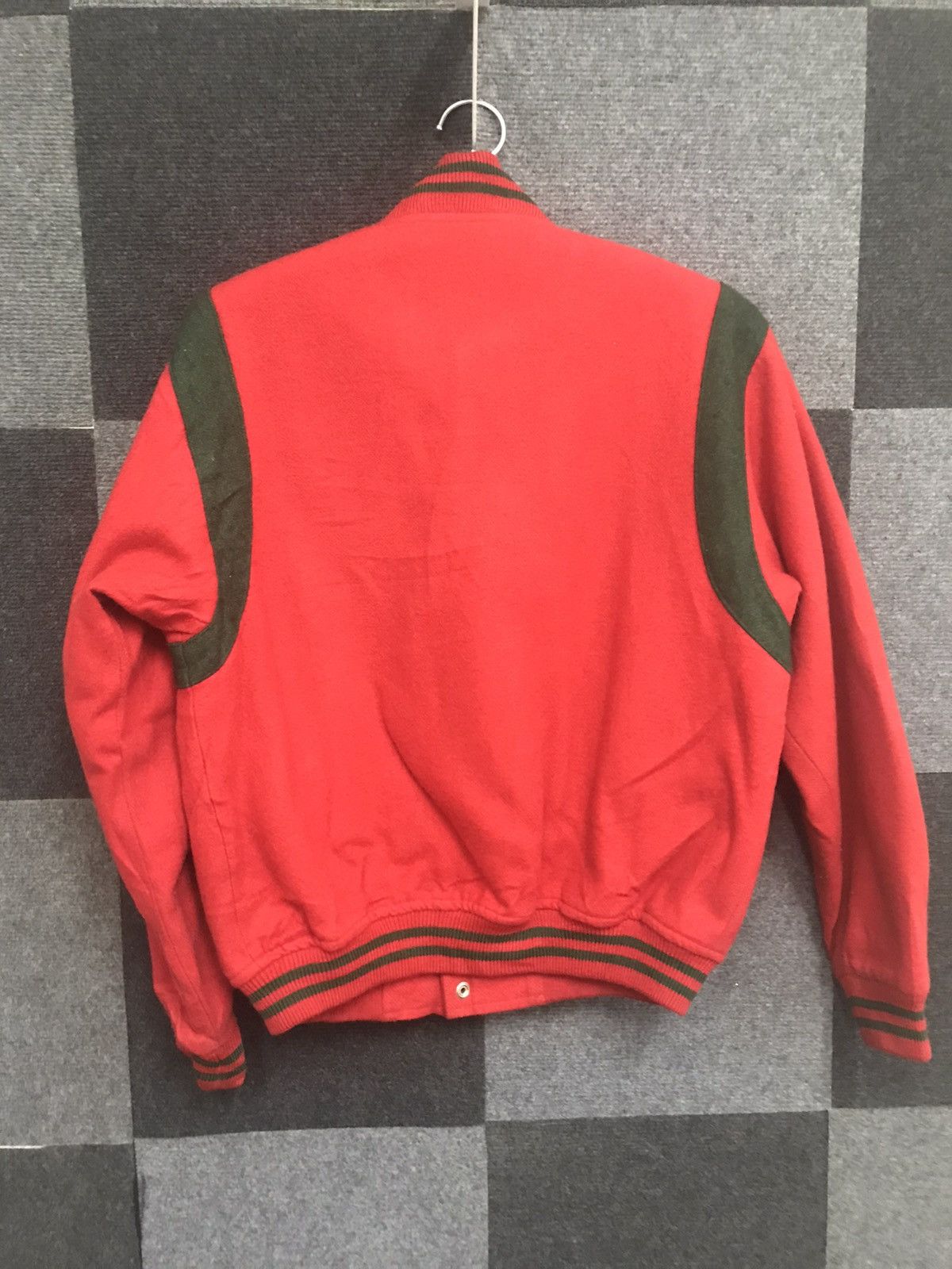 Japanese Brand × Vintage Vintage Jean Coax Teddy Varsity Jacket Size US M / EU 48-50 / 2 - 11 Thumbnail
