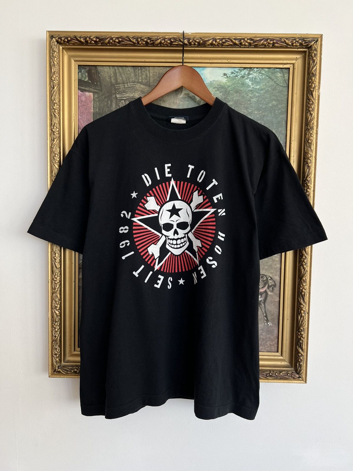 Band Tees Vintage 2000s Die Toten Hosen Punk Band Black Tee Size US M / EU 48-50 / 2 - 1 Thumbnail