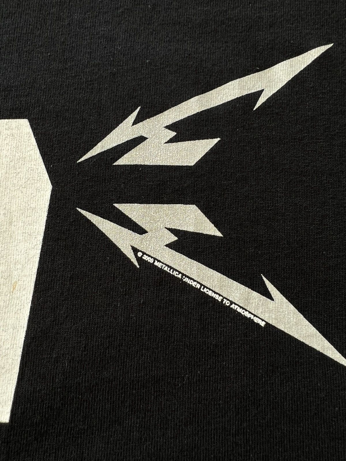 Band Tees Vintage 2009 Metallica Death Magnetic Rock Band Black Tee Size US L / EU 52-54 / 3 - 4 Thumbnail