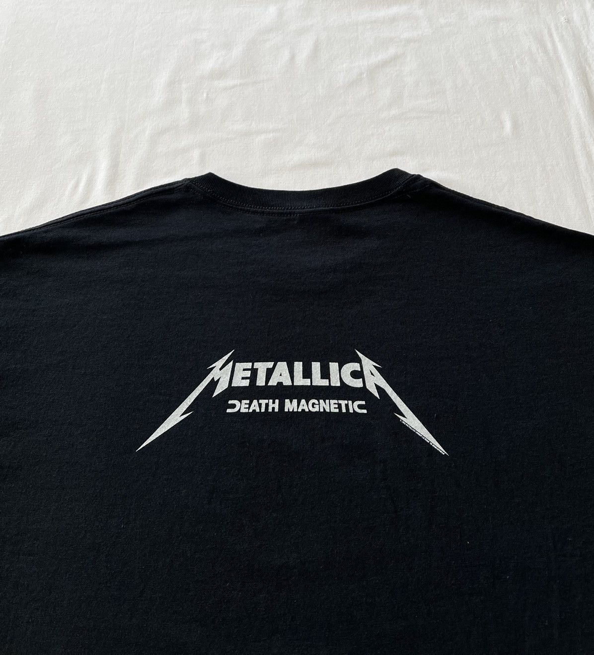 Band Tees Vintage 2009 Metallica Death Magnetic Rock Band Black Tee Size US L / EU 52-54 / 3 - 11 Thumbnail