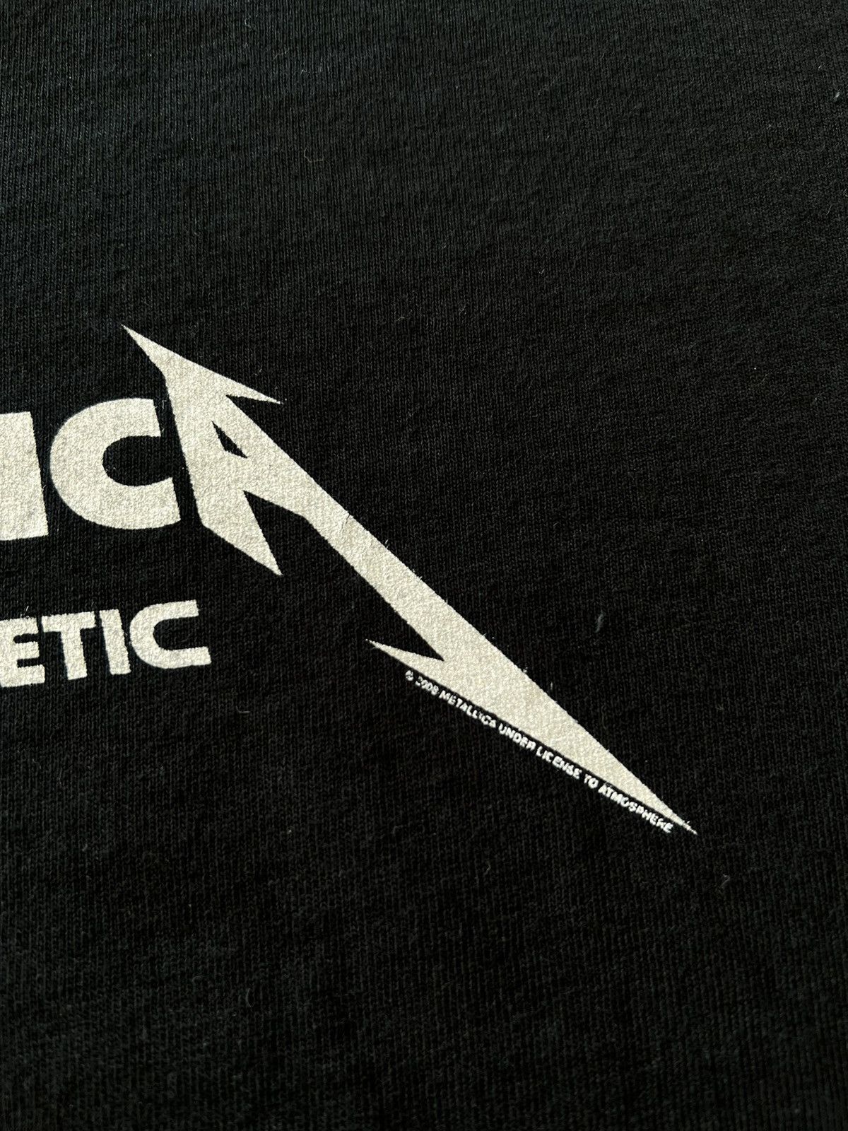 Band Tees Vintage 2009 Metallica Death Magnetic Rock Band Black Tee Size US L / EU 52-54 / 3 - 12 Thumbnail