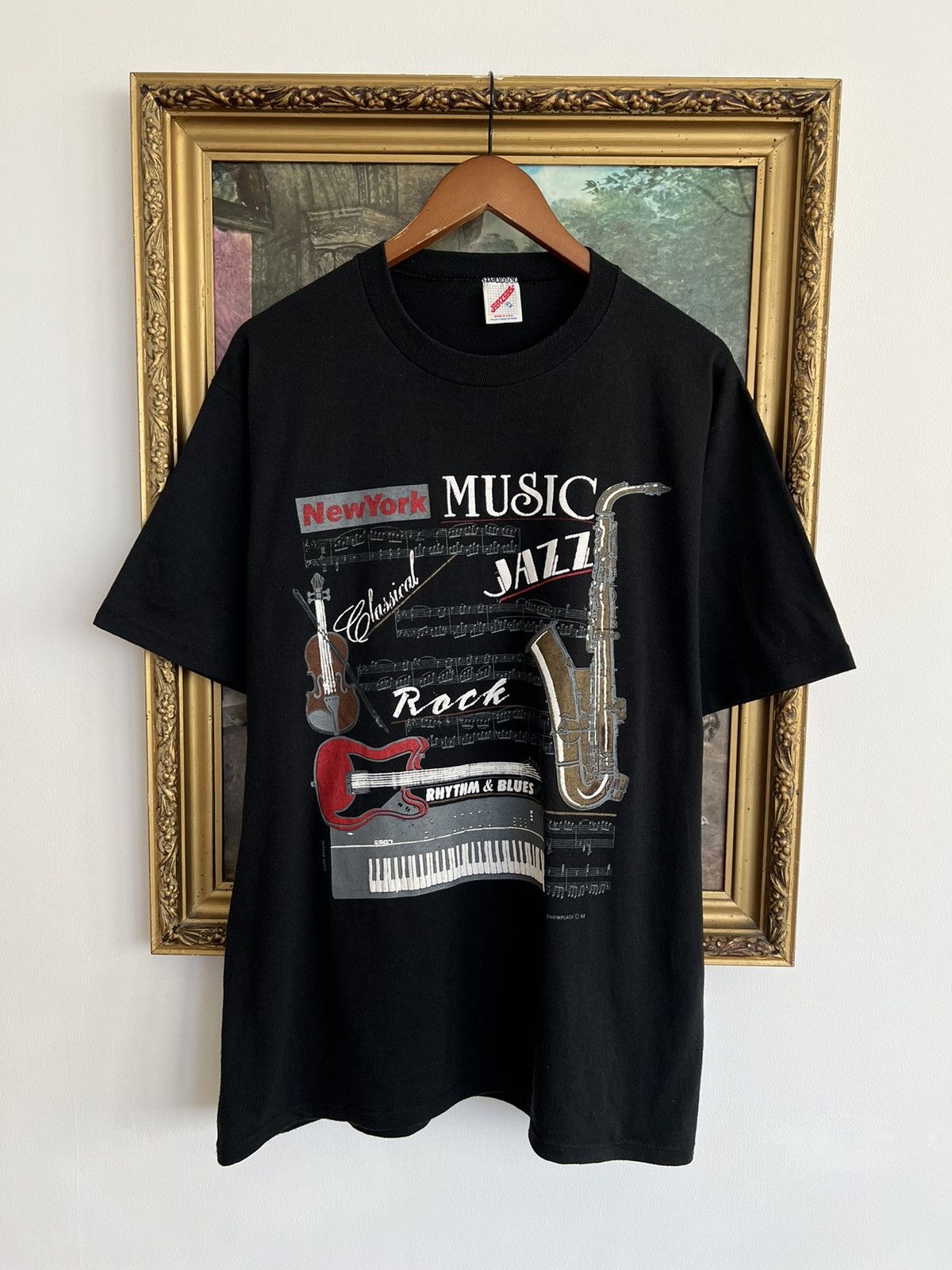 Band Tees Vintage 1988 New York Jazz Music Classical Gary Bynum Tee Size US L / EU 52-54 / 3 - 1 Thumbnail