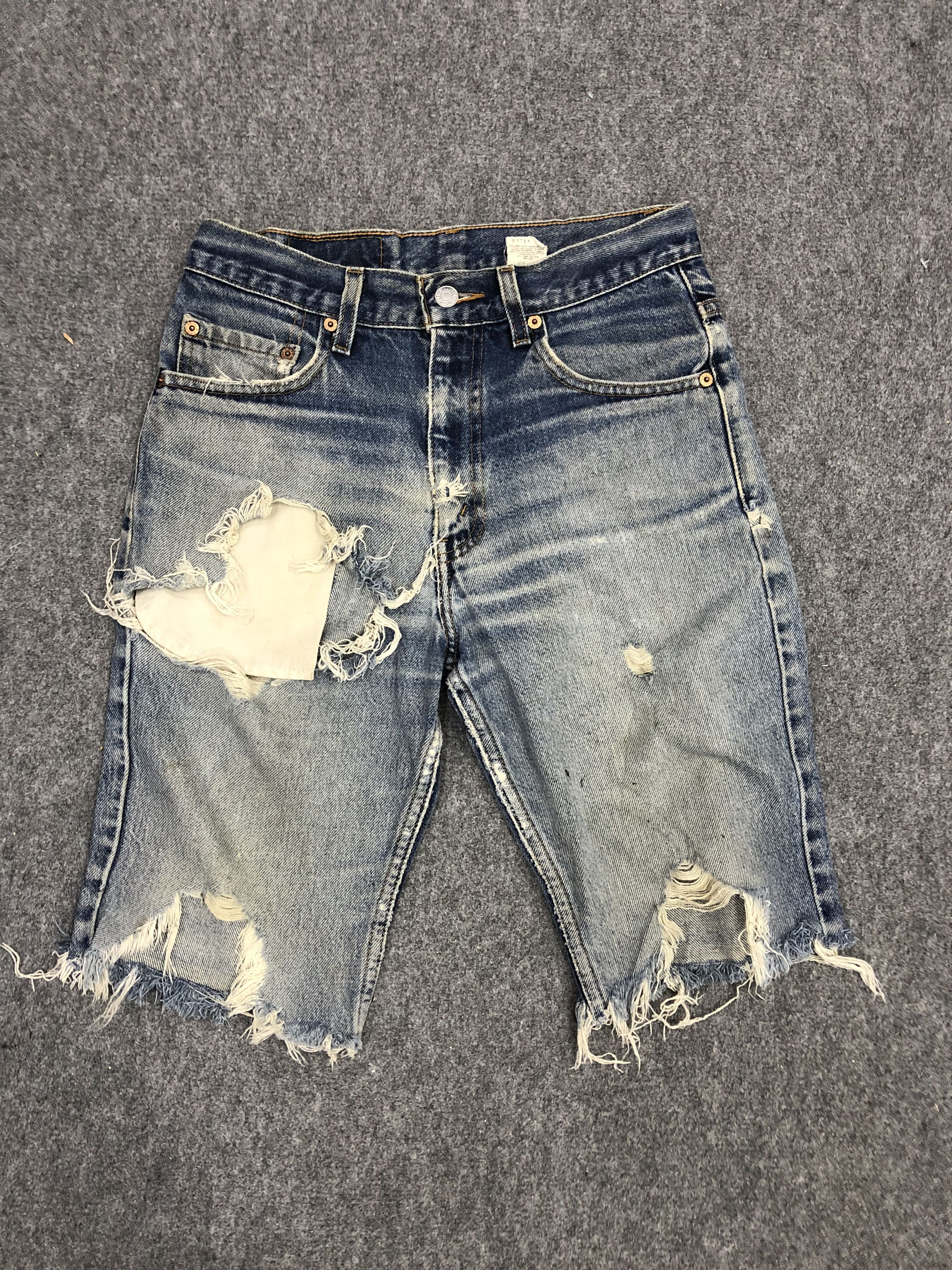 Levi's Vintage Levis 517 Cropped Jeans DP1151 Size US 29 - 1 Thumbnail