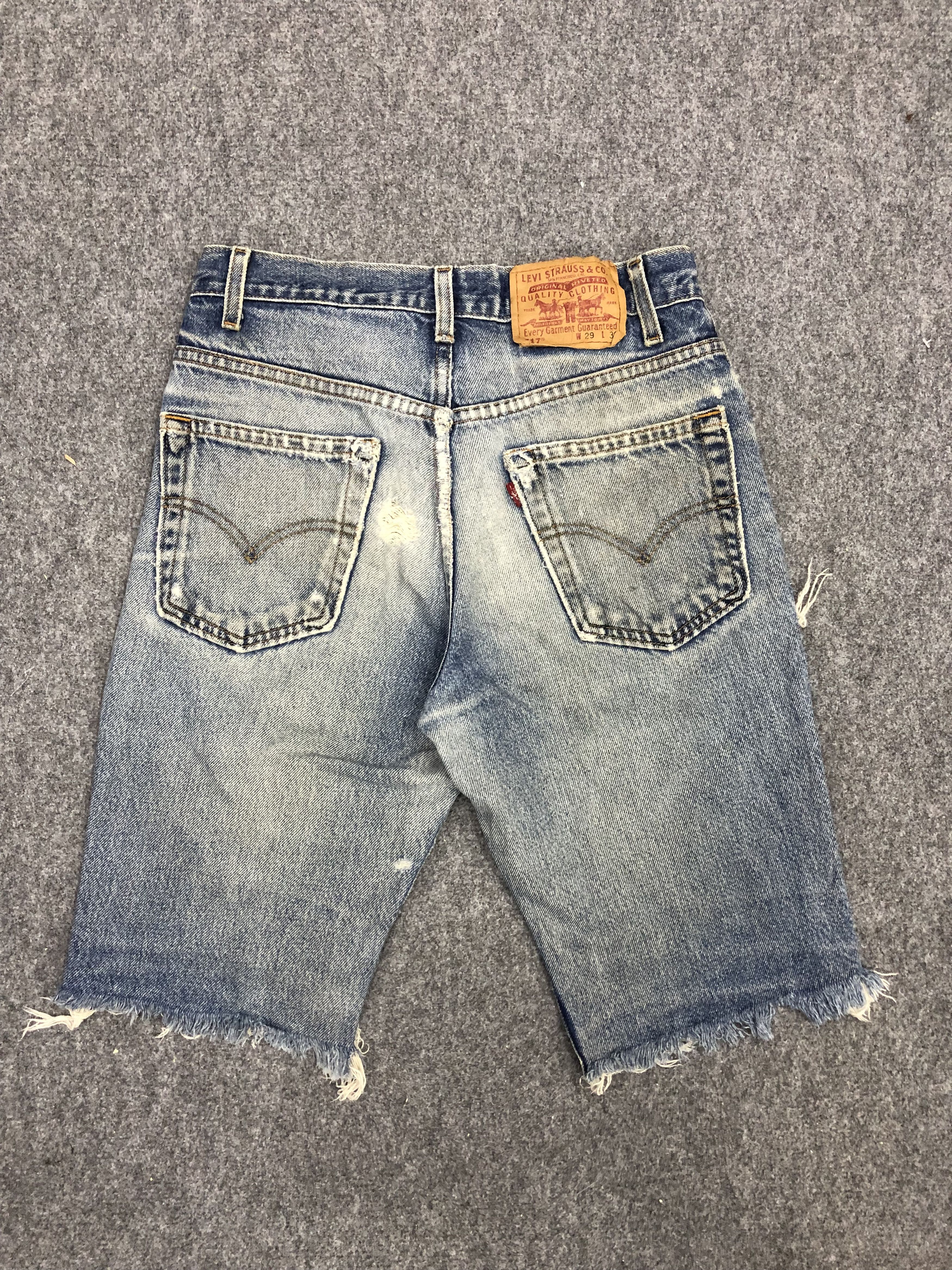 Levi's Vintage Levis 517 Cropped Jeans DP1151 Size US 29 - 3 Thumbnail