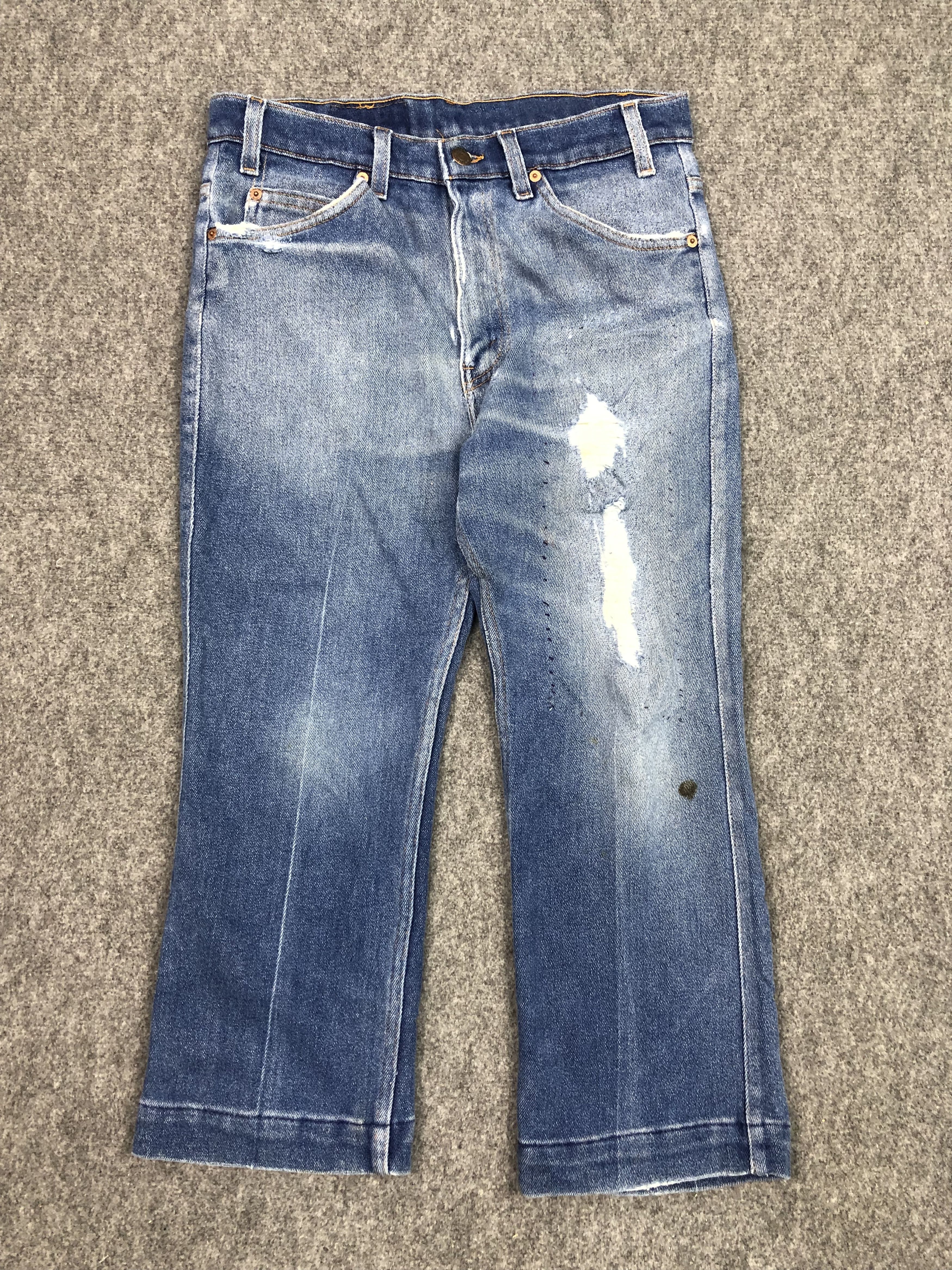 Vintage 90s Levis 517 Orange Tab Flared Denim DP0342