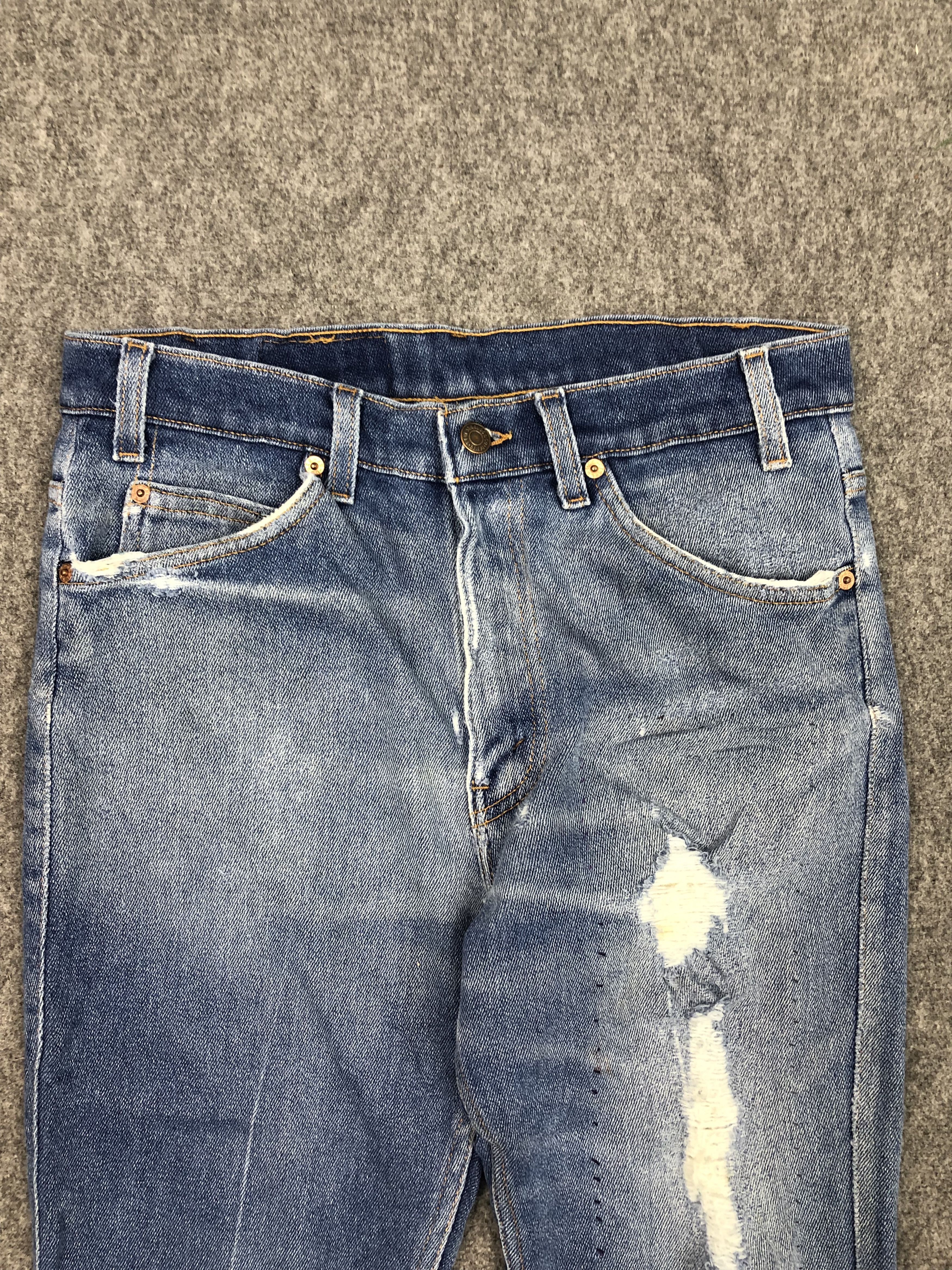 Levi's Vintage 90s Levis 517 Orange Tab Flared Denim DP0342 Size US 32 / EU 48 - 2 Thumbnail