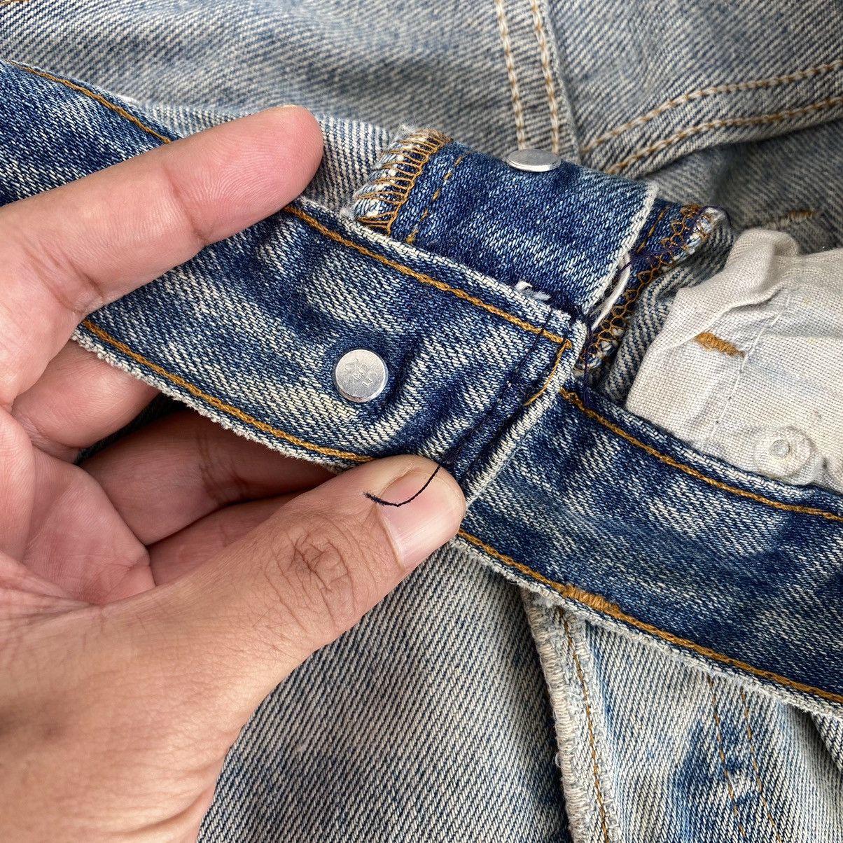 Levi's Thrashed! Vintage 90’s Levis 501 Distressed Jeans Size US 32 / EU 48 - 14 Thumbnail