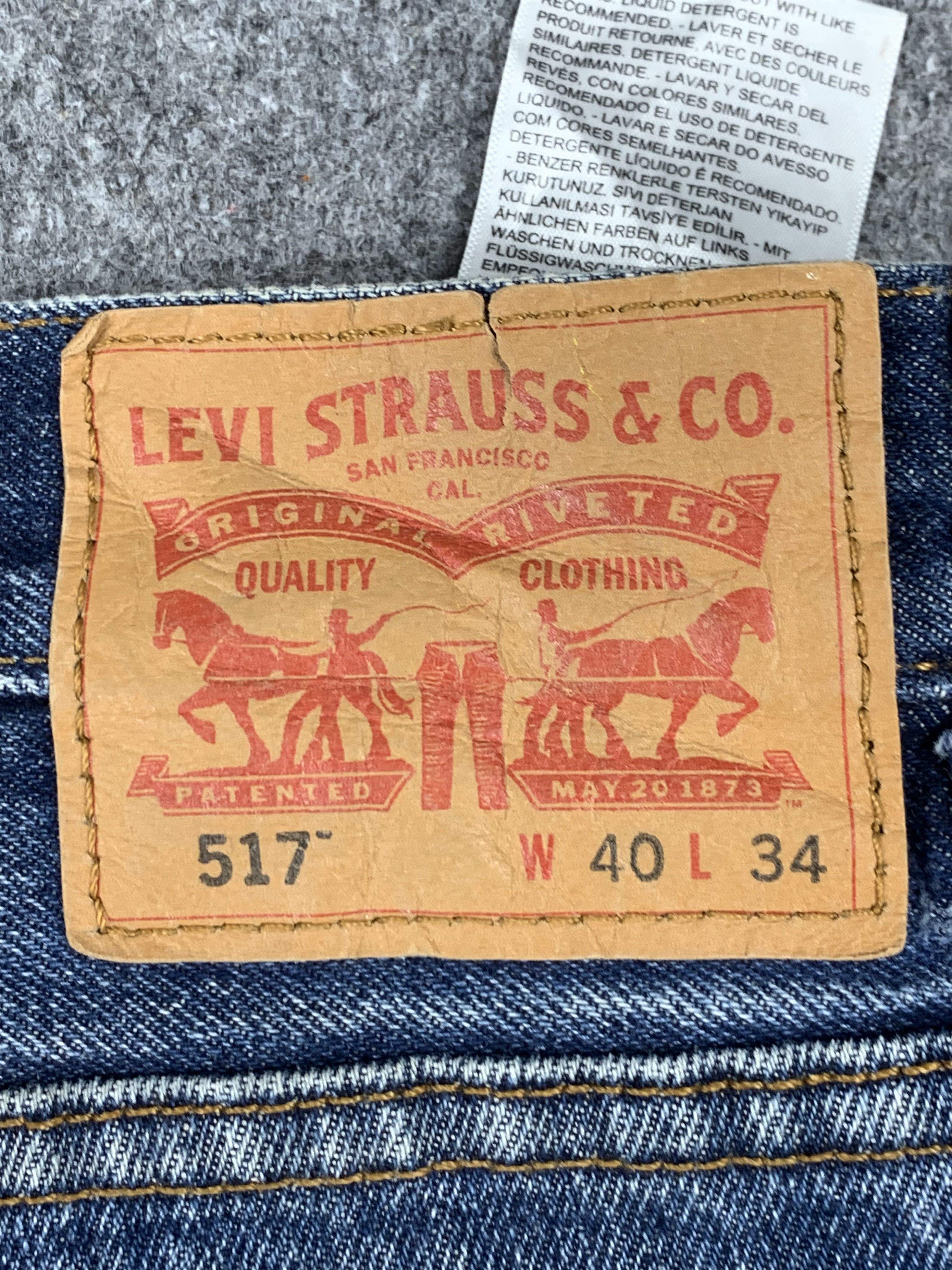 Levi's Vintage Levis 517 Flared Bootcut Jeans DP2138 Size US 39 - 4 Thumbnail