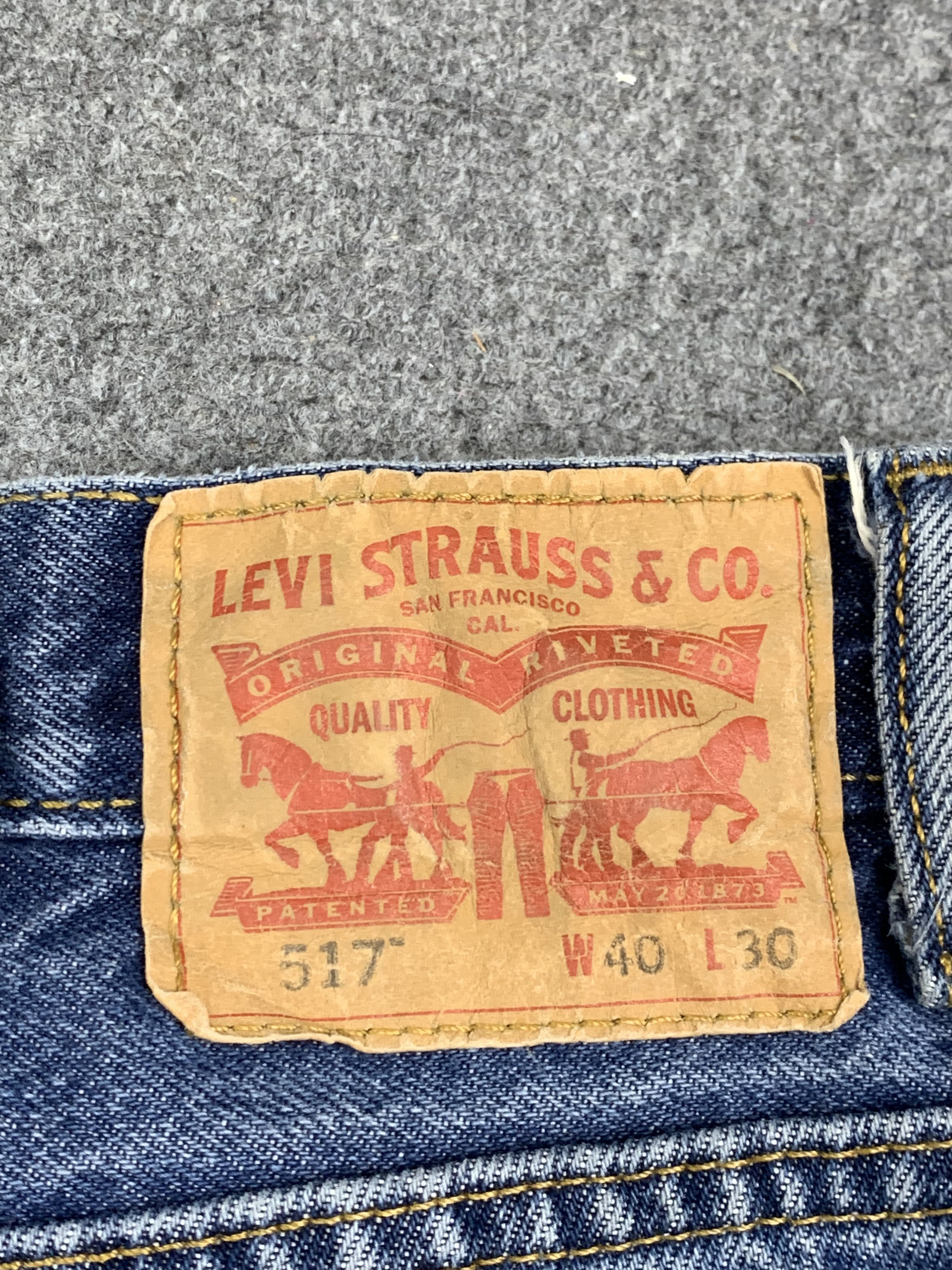 Levi's Vintage Levis 517 Flared Bootcut Jeans DP1751 Size US 40 / EU 56 - 5 Thumbnail