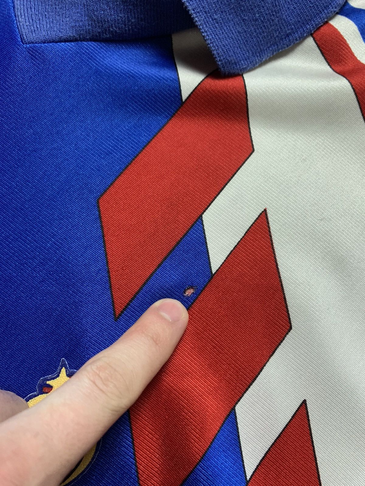 Adidas × Vintage Vintage Soccer jersey France 90 retro rare size L Size US L / EU 52-54 / 3 - 5 Thumbnail